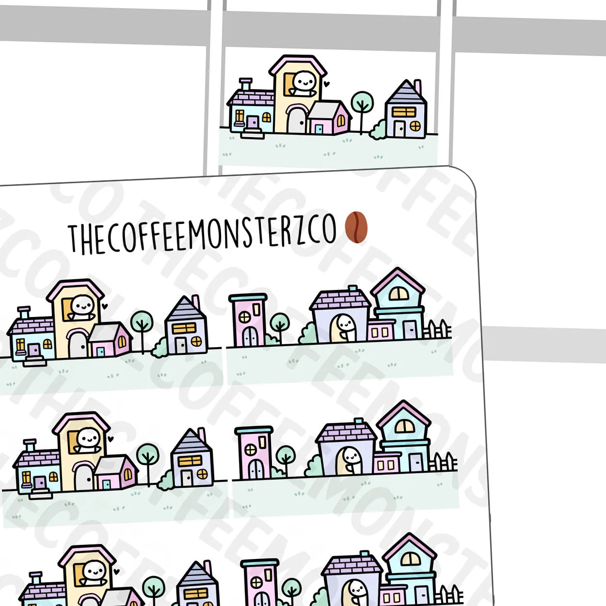 House Scenery Doodle