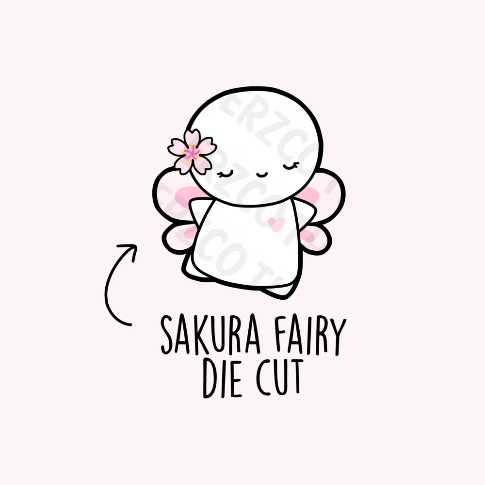 Sakura Fairy Emoti Die Cut