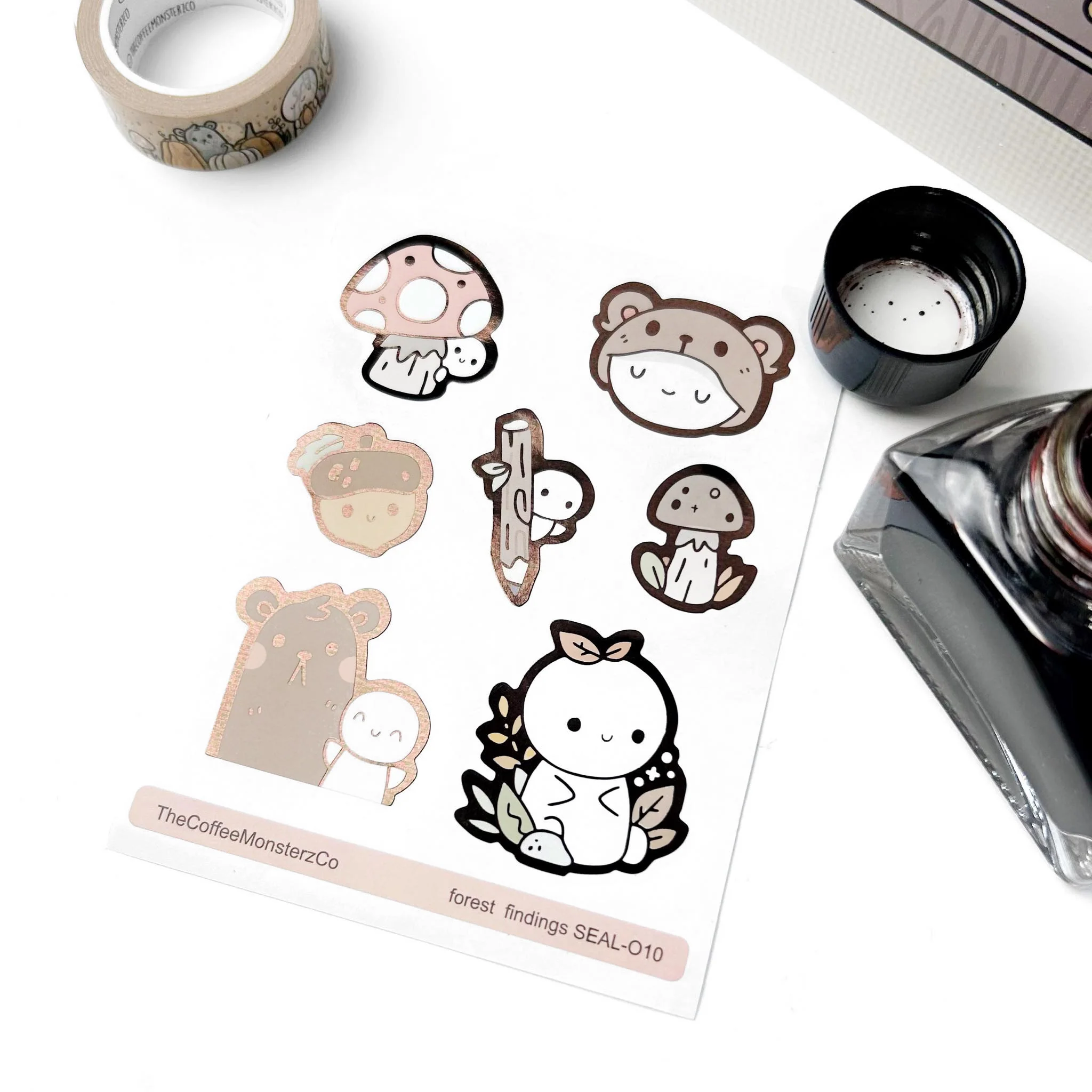 Forest Findings - Sticker Seals
