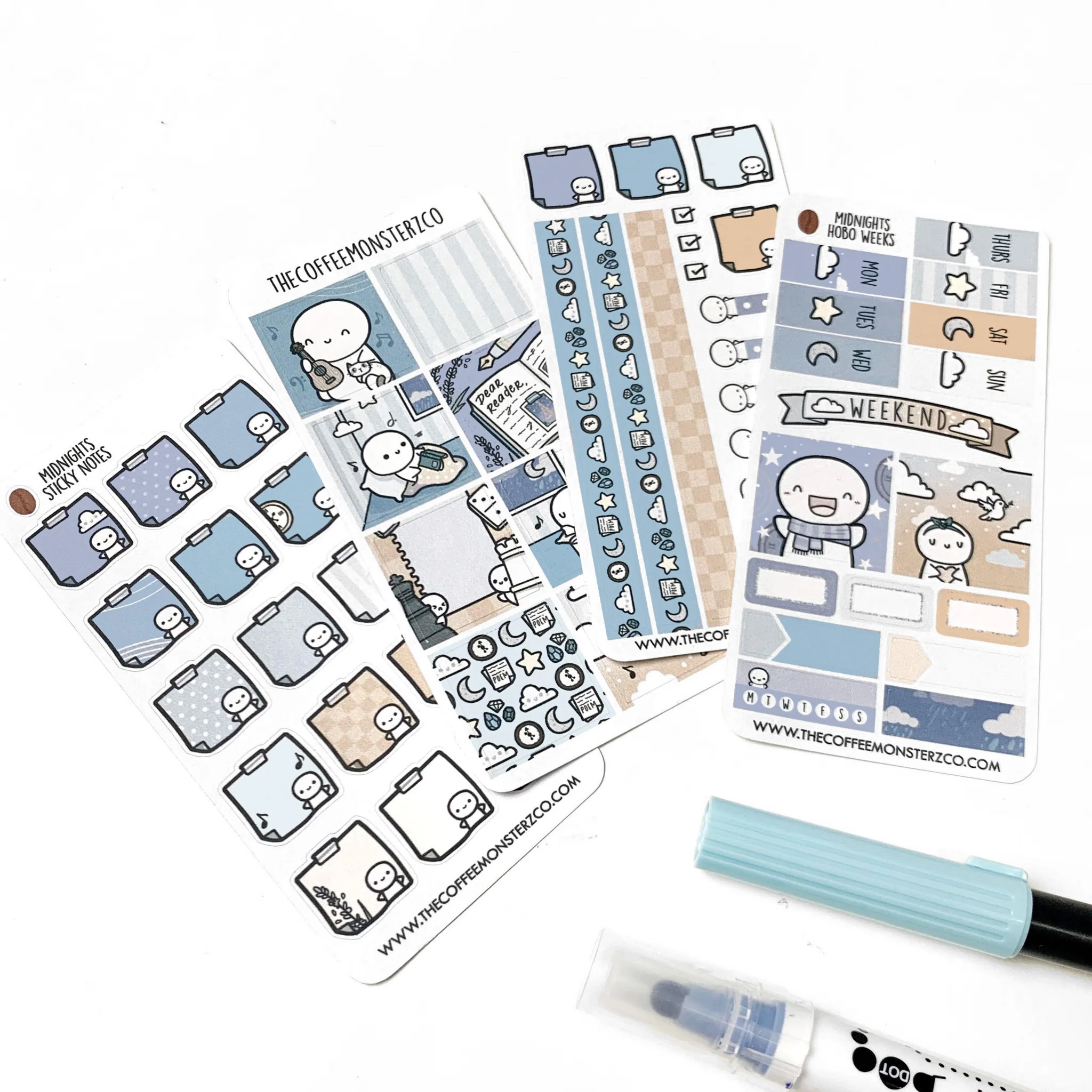 Midnights Hobonichi Weeks Kit