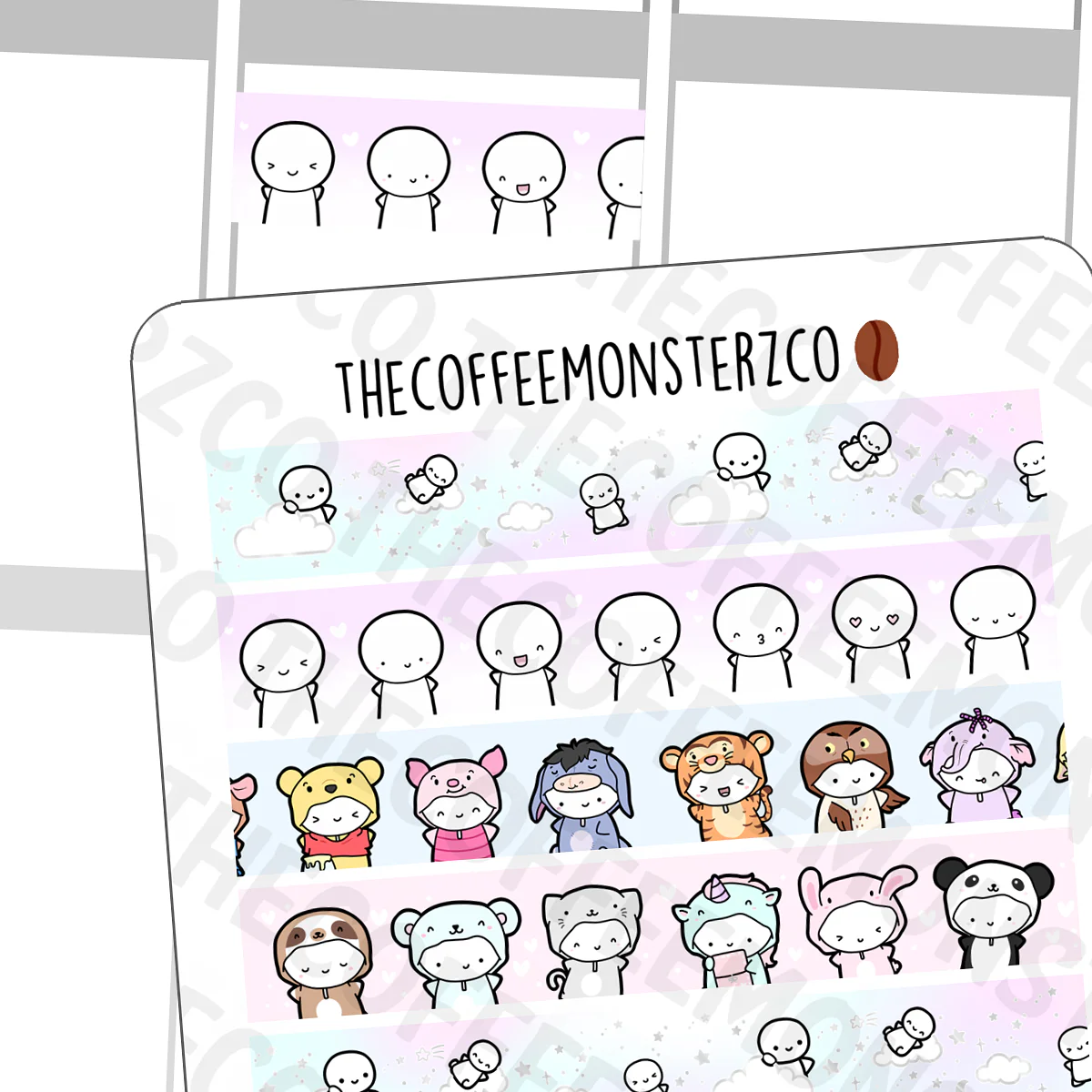 Non-presale Washi Strip Stickers Part 1