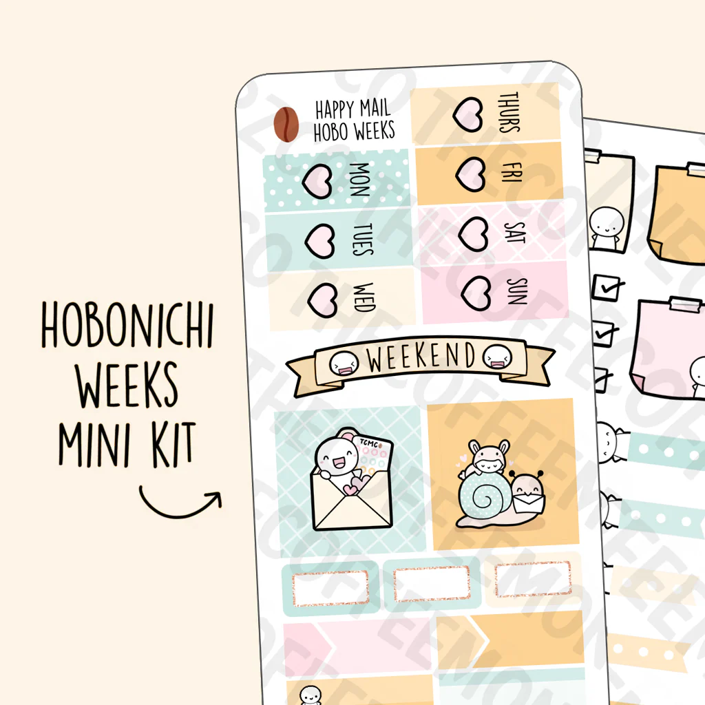 Happy Mail Hobonichi Weeks Kit