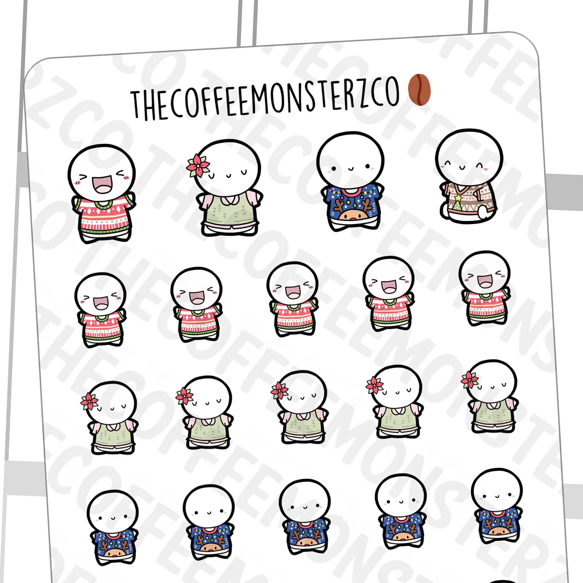 Ugly Sweater Emotis (FINAL STOCK)
