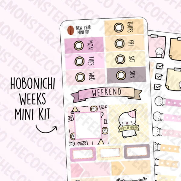 New Years Hobonichi Kit