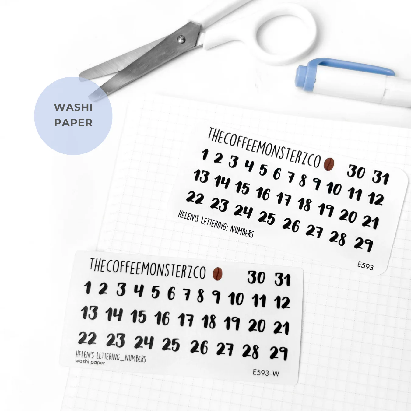 Helen's Lettering: Numbers