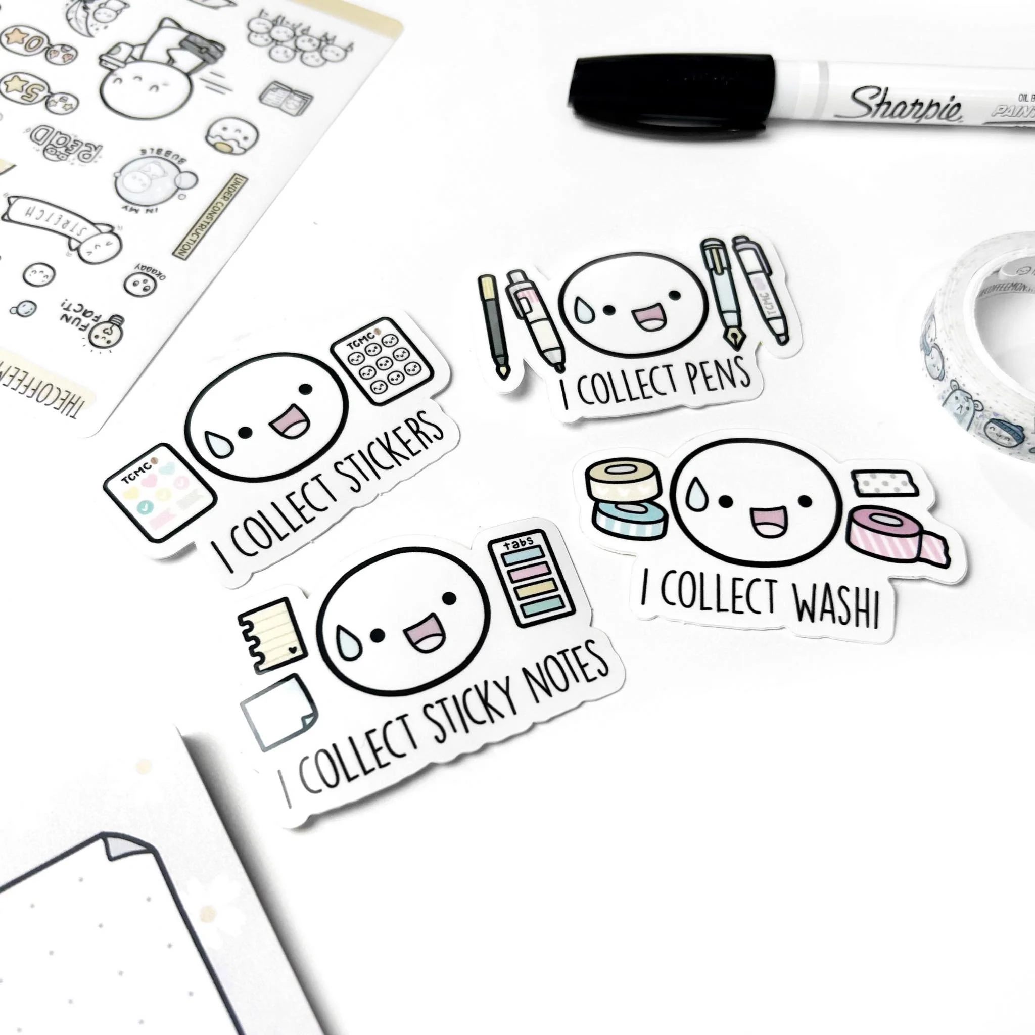 Stationery Collector - Vinyl Sticker