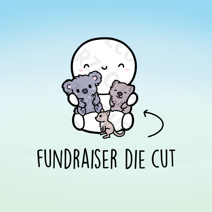 Australia Fundraiser Diecut
