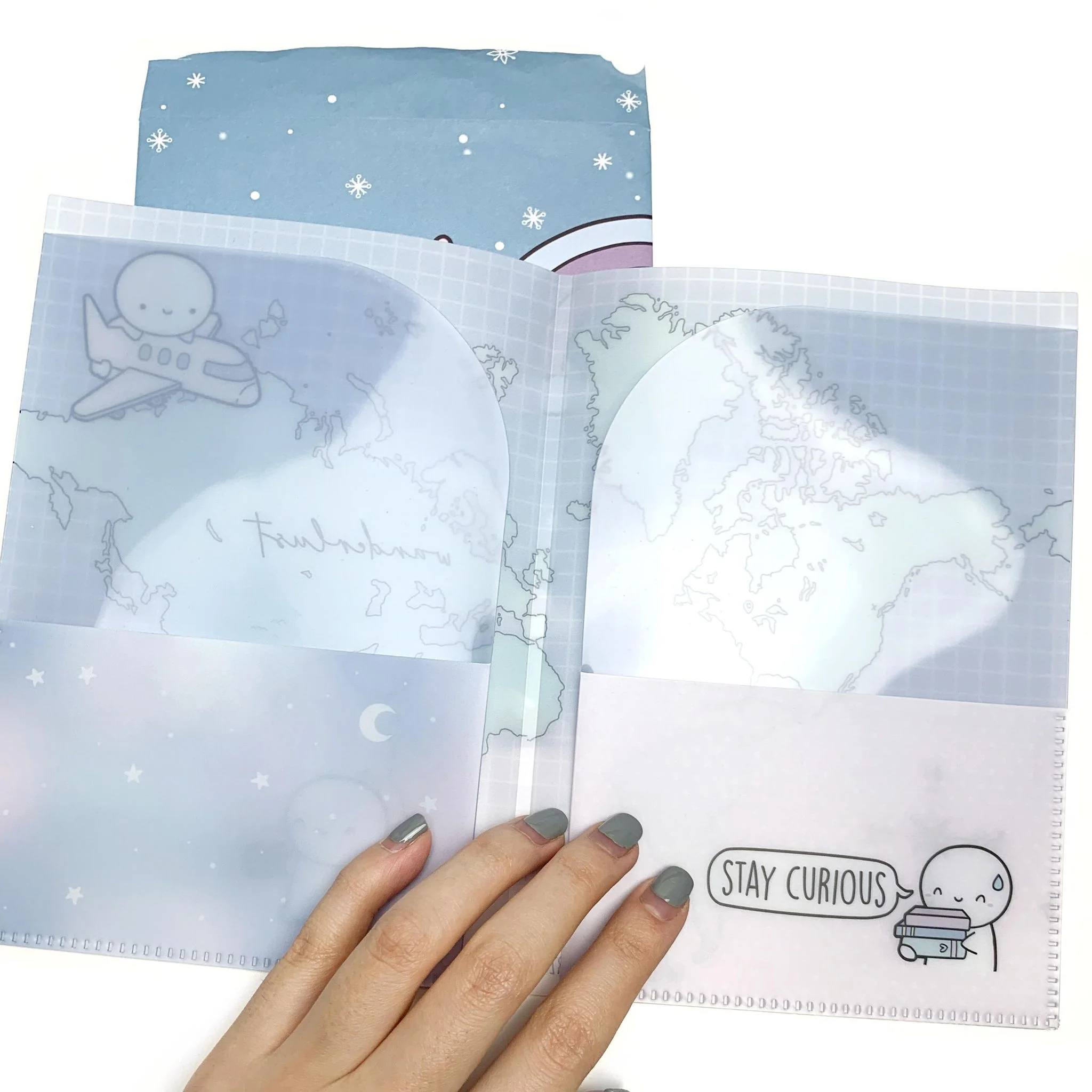 Wanderlust - Plastic File Folder
