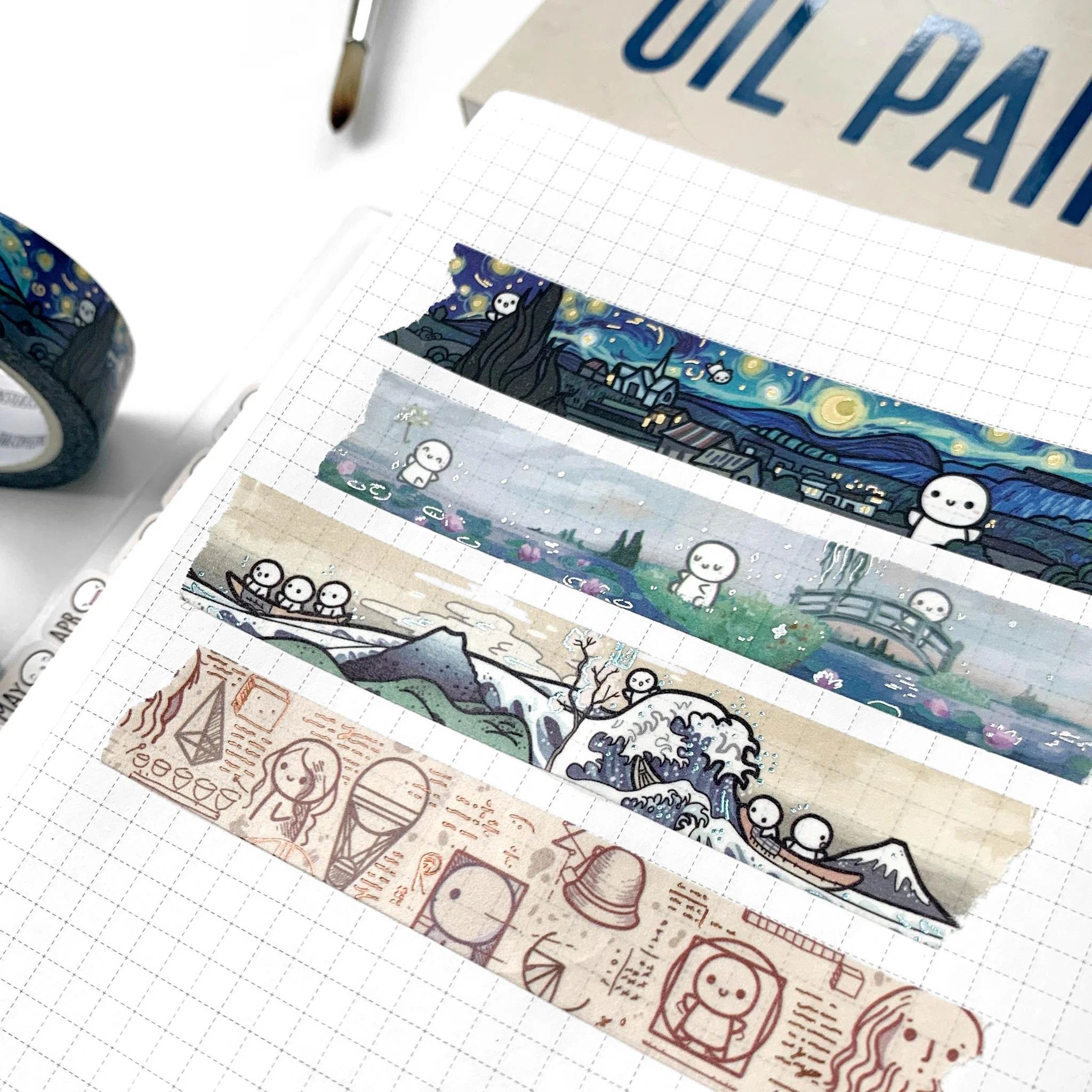 Ode To Monet Washi Tape - 15mm