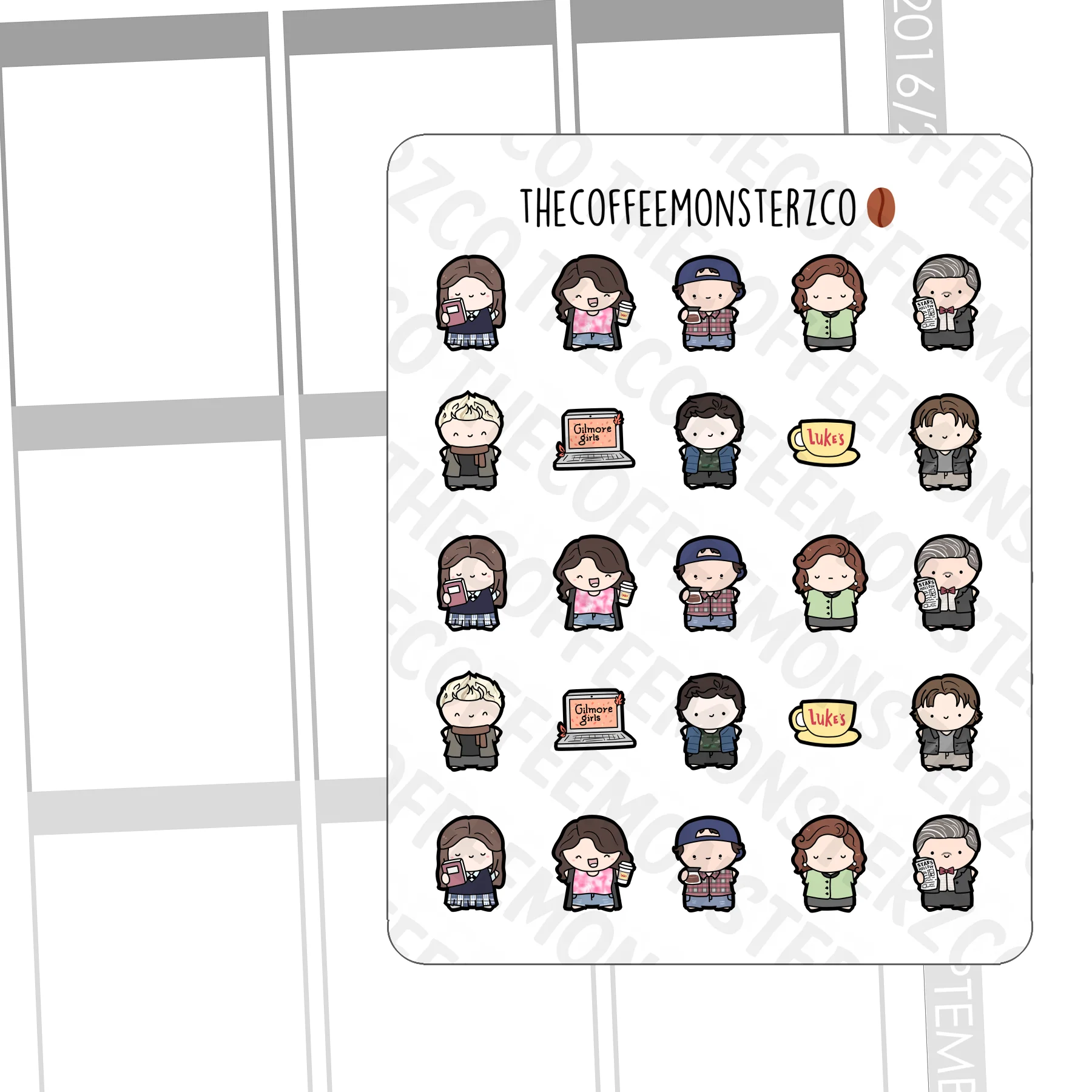 Gilmore Girls Emotis