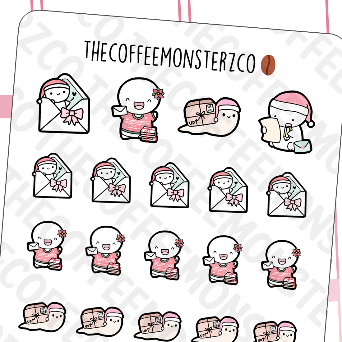 Holiday Snail Mail Emotis (FINAL STOCK)