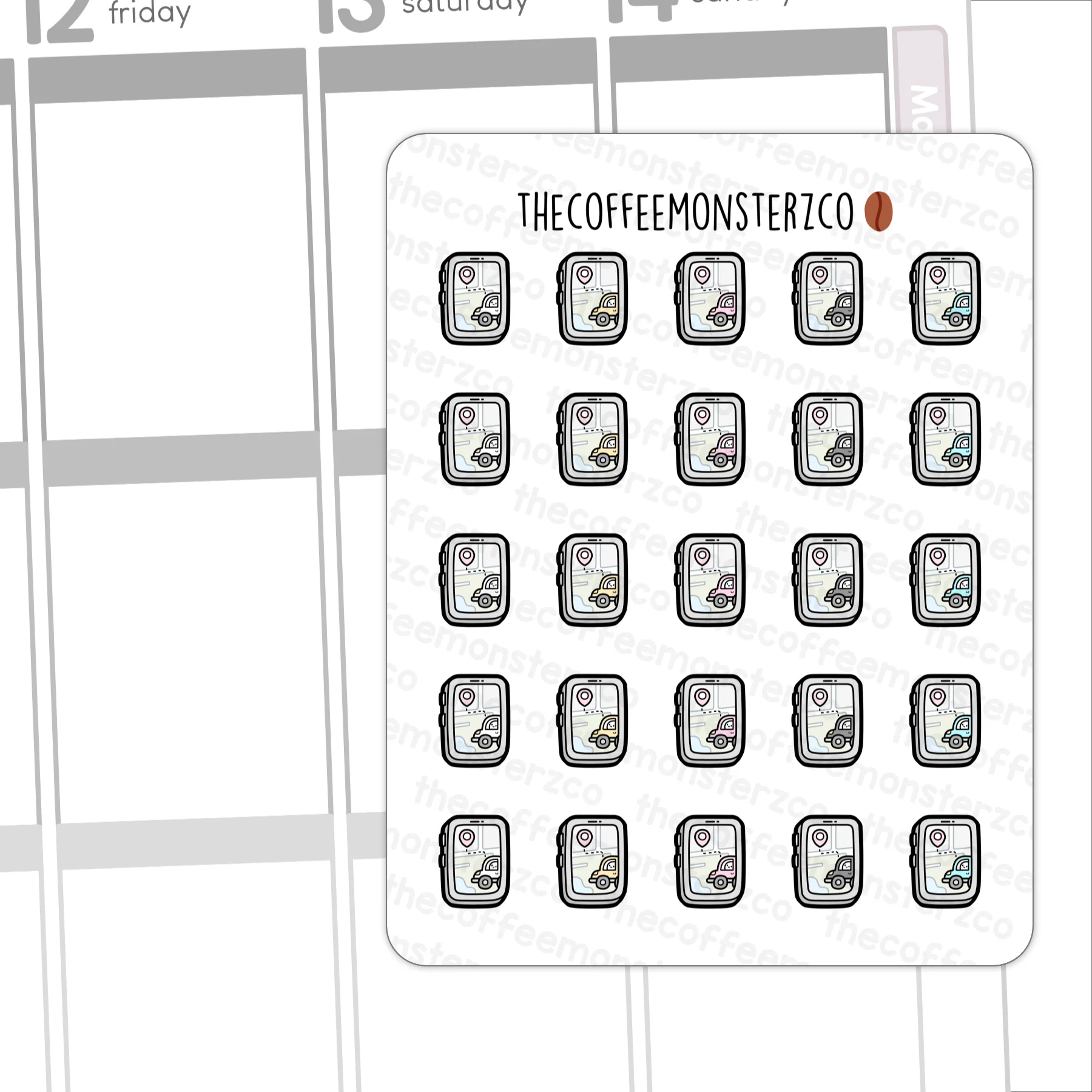 Rideshare Emotis