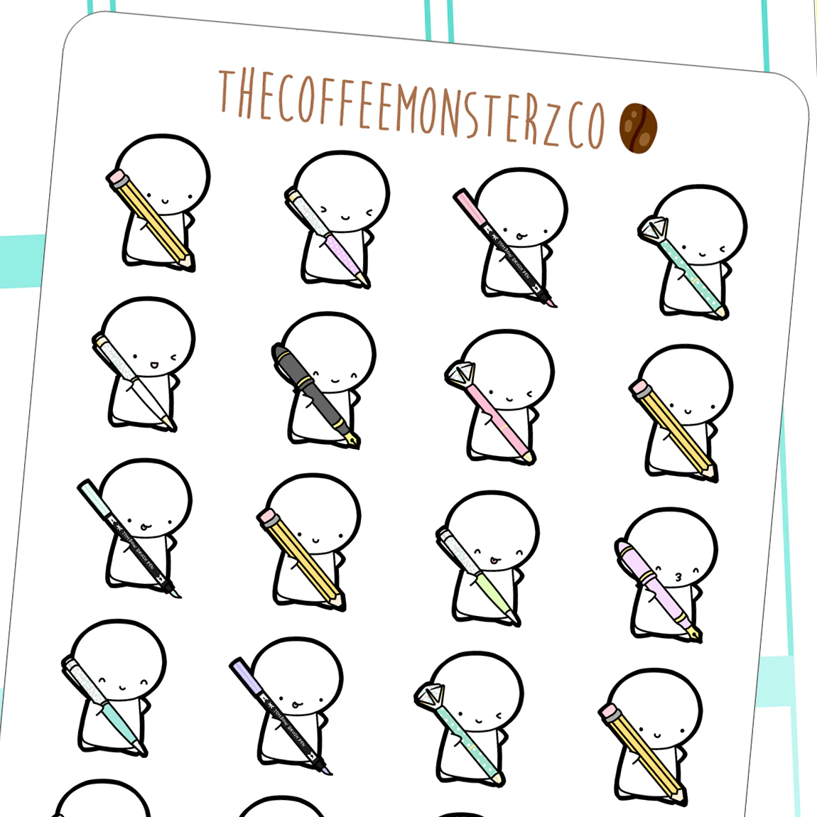 Pen & Pencil Emotis