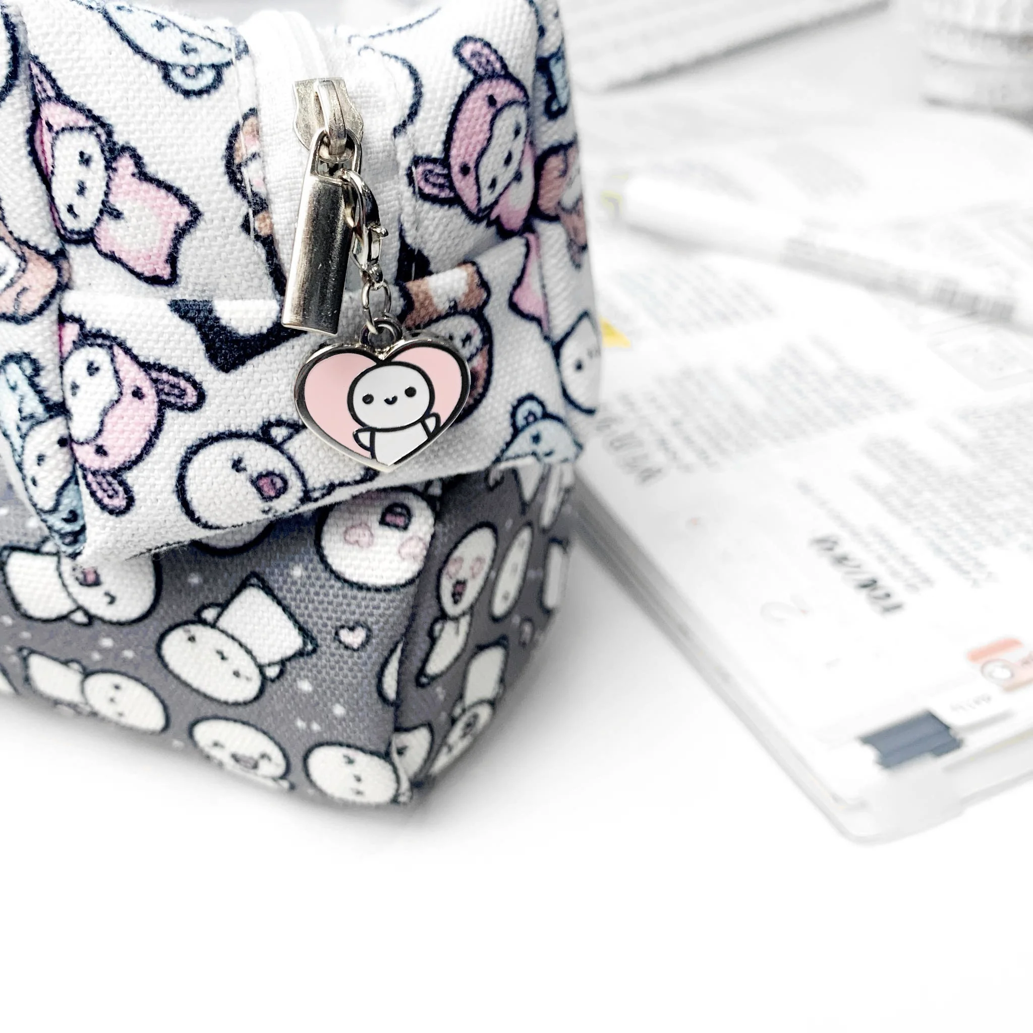 Heart Emoti - Lobster Clasp Charm