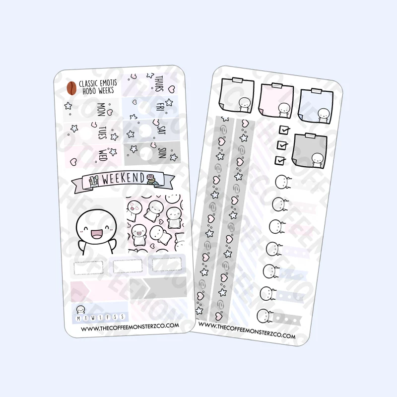 Classic Emotis Hobonichi Weeks Kit