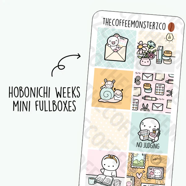 Happy Mail Hobonichi Weeks Fullboxes