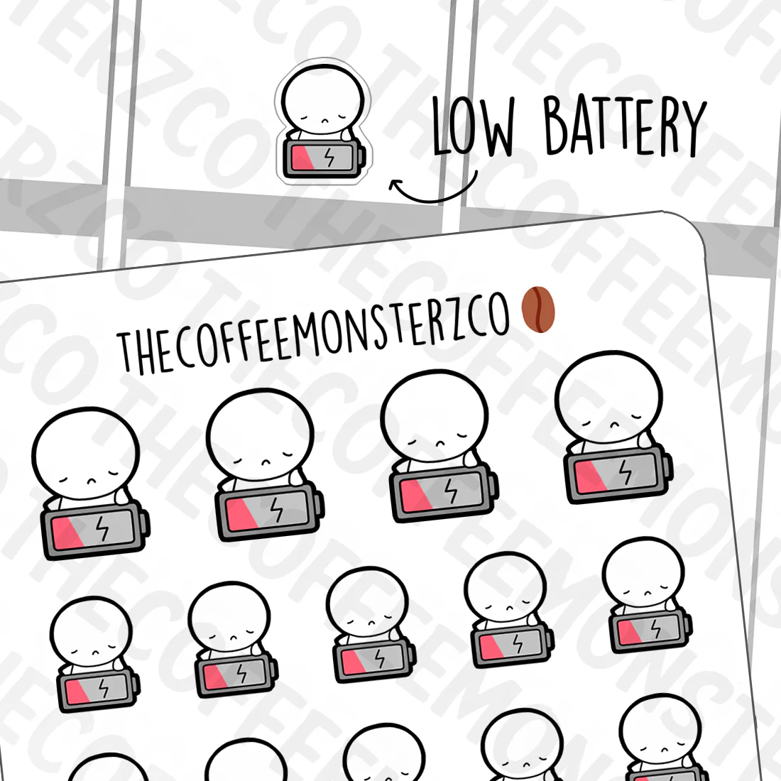 Low Battery Emotis