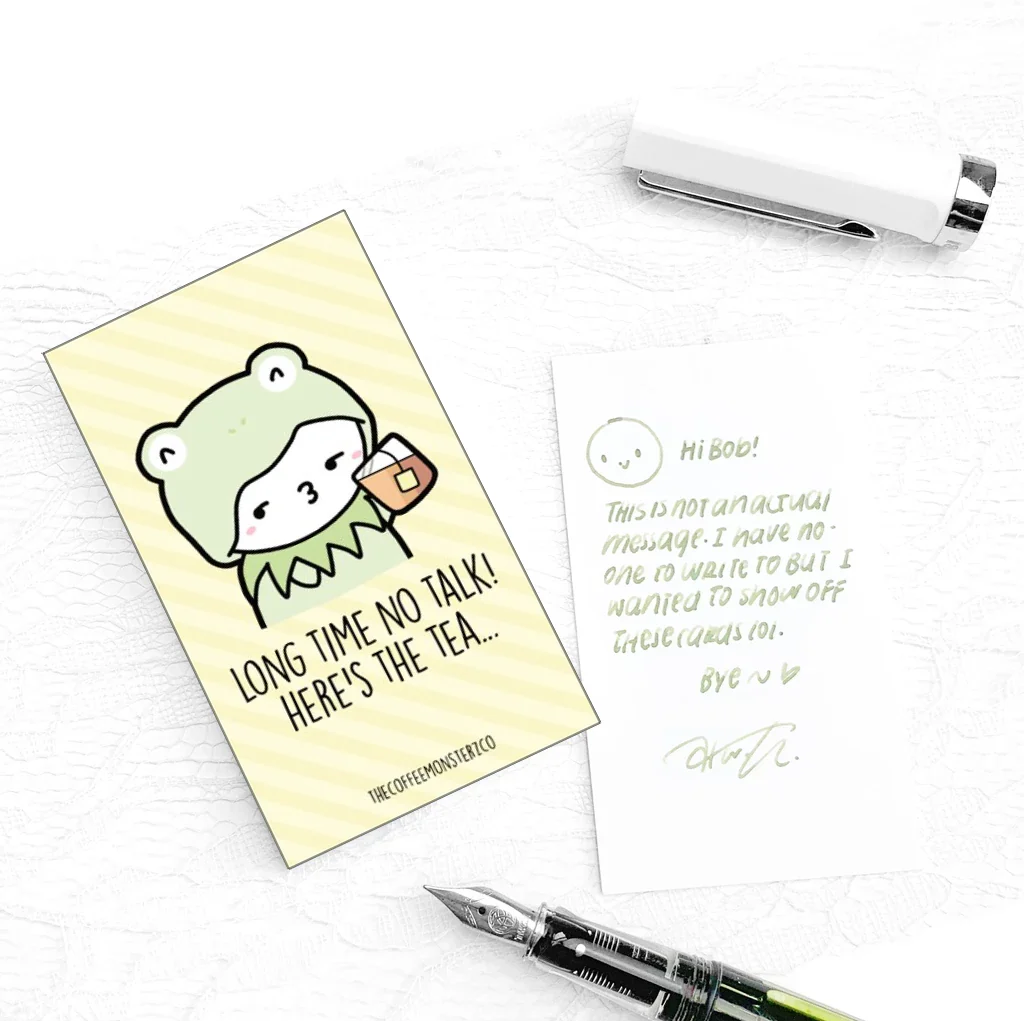 Here's the Tea - Compliment Card