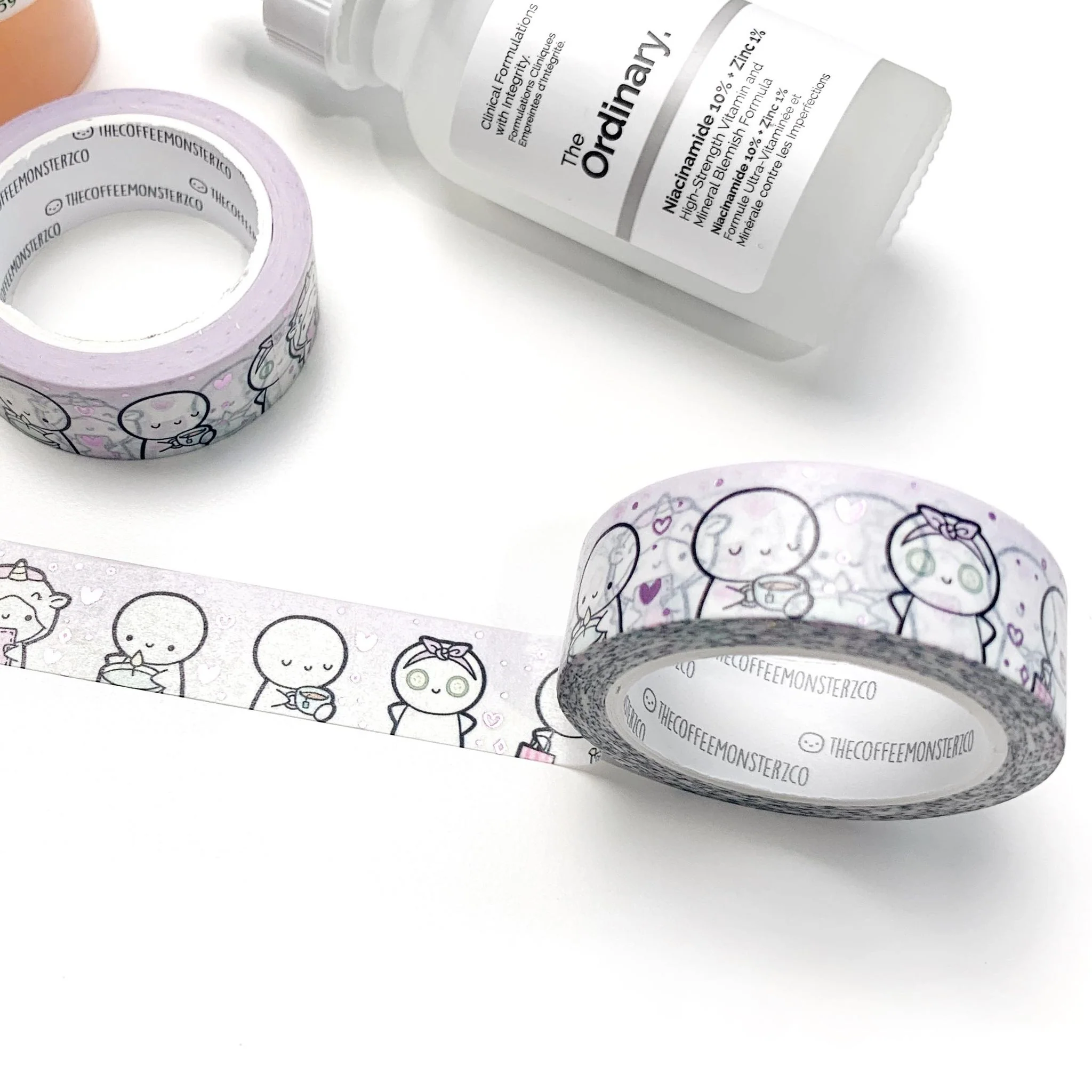 Self Care Emotis 2.0 Washi Tape - 15mm (1 per customer)