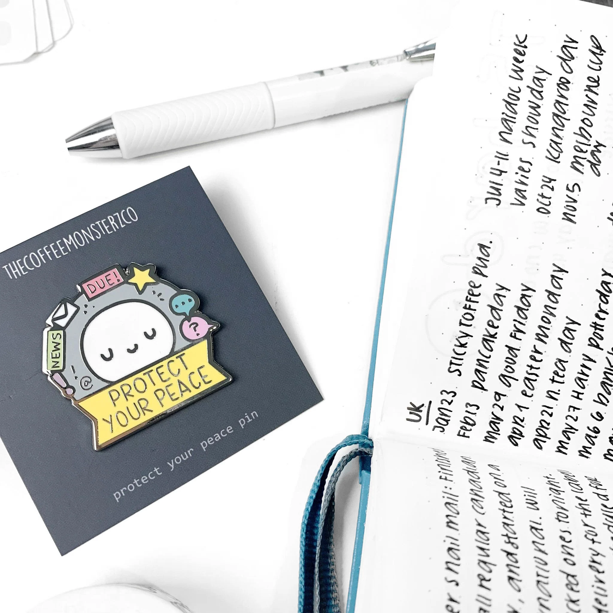 Misfit Protect Your Peace - Enamel Pin