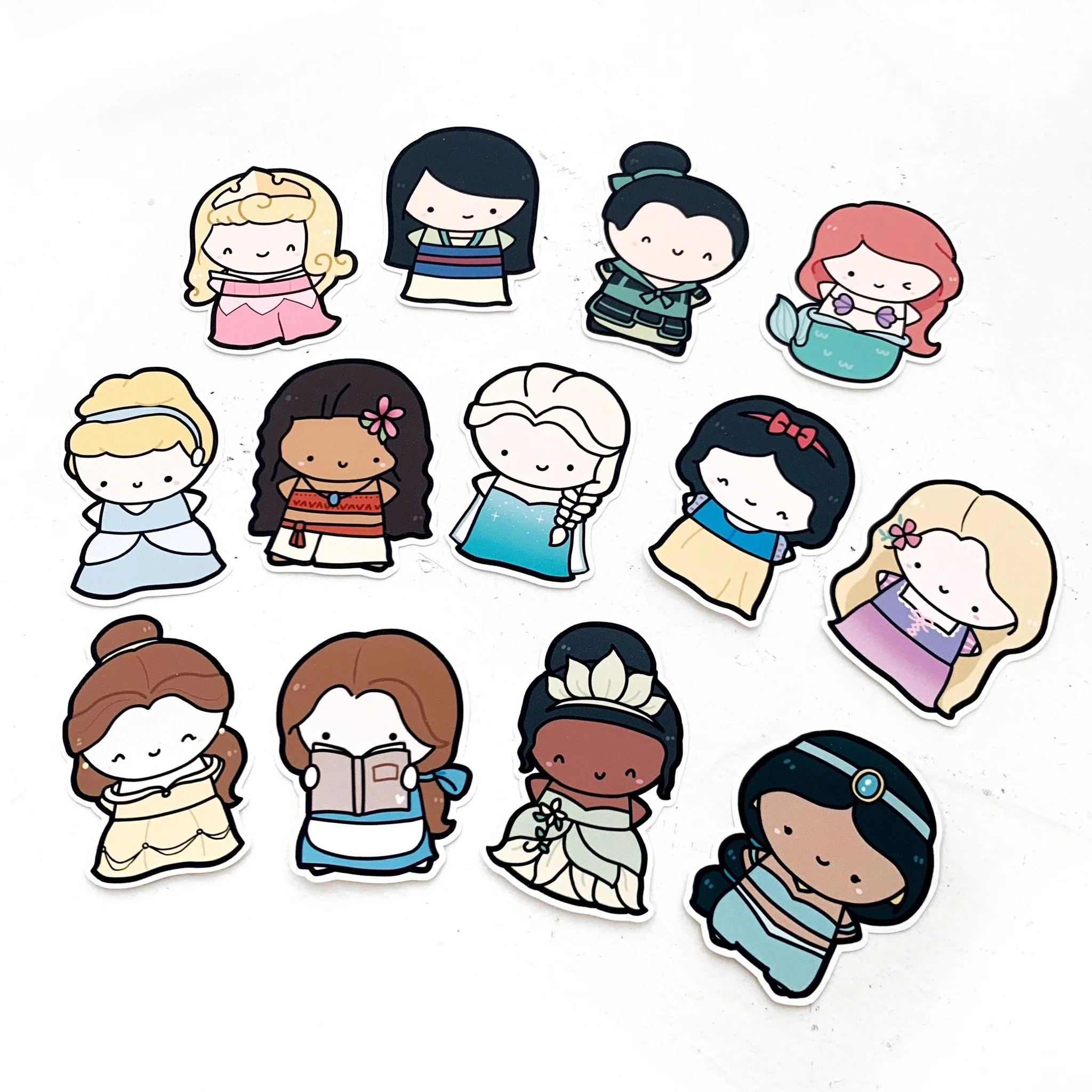 Princess-Inspired Emoti Diecuts