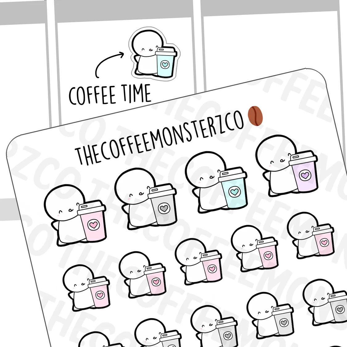 Coffee Cup Emotis