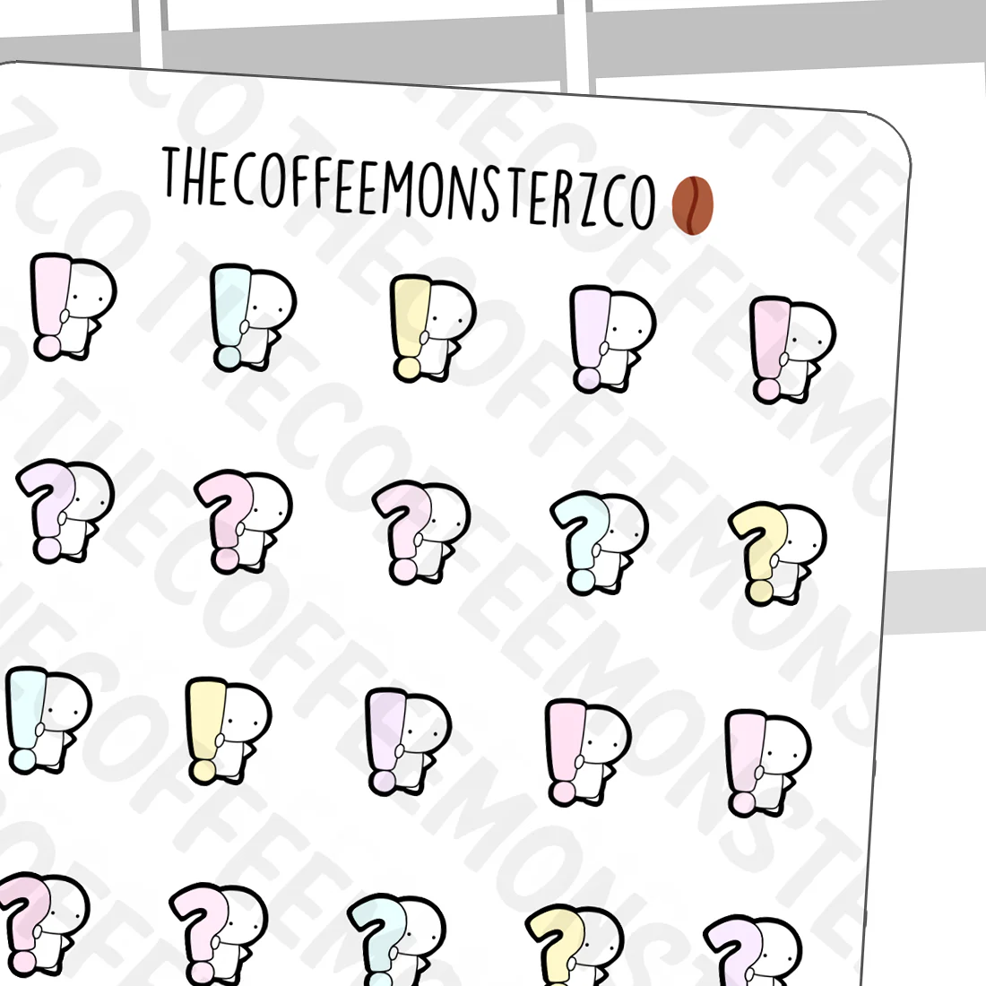 Exclamation Doodle Icons
