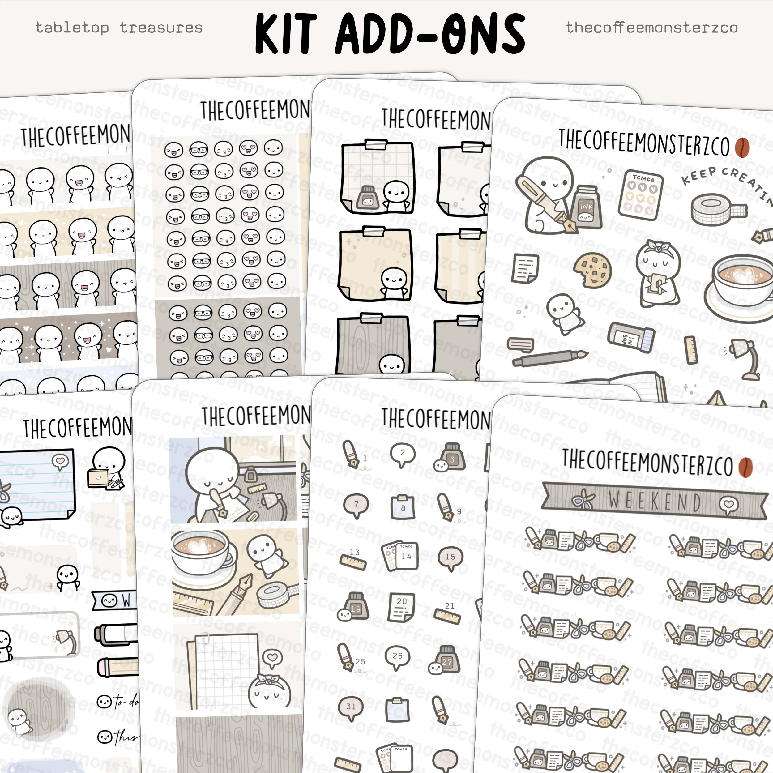 Tabletop Treasures - Kit Add-Ons