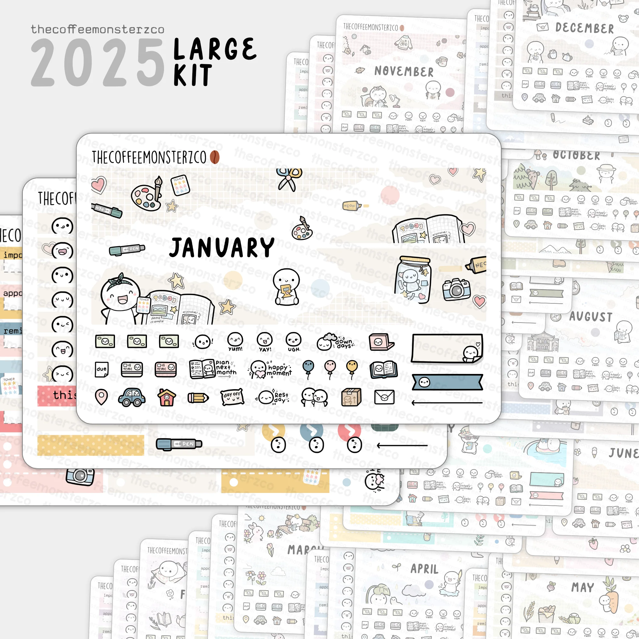 2025 Large Monthly Kit