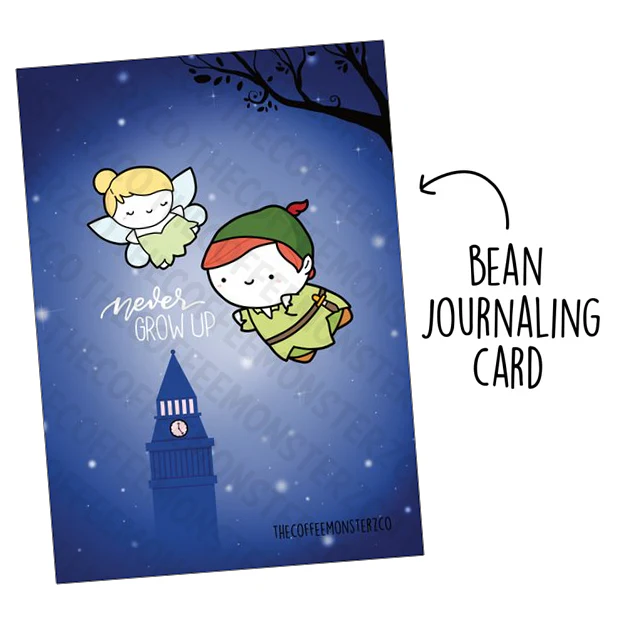 Never Grow Up - Card Print