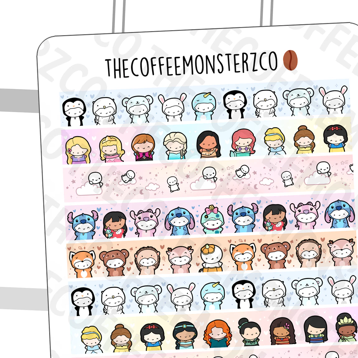 Non-presale Washi Strip Stickers Part 2