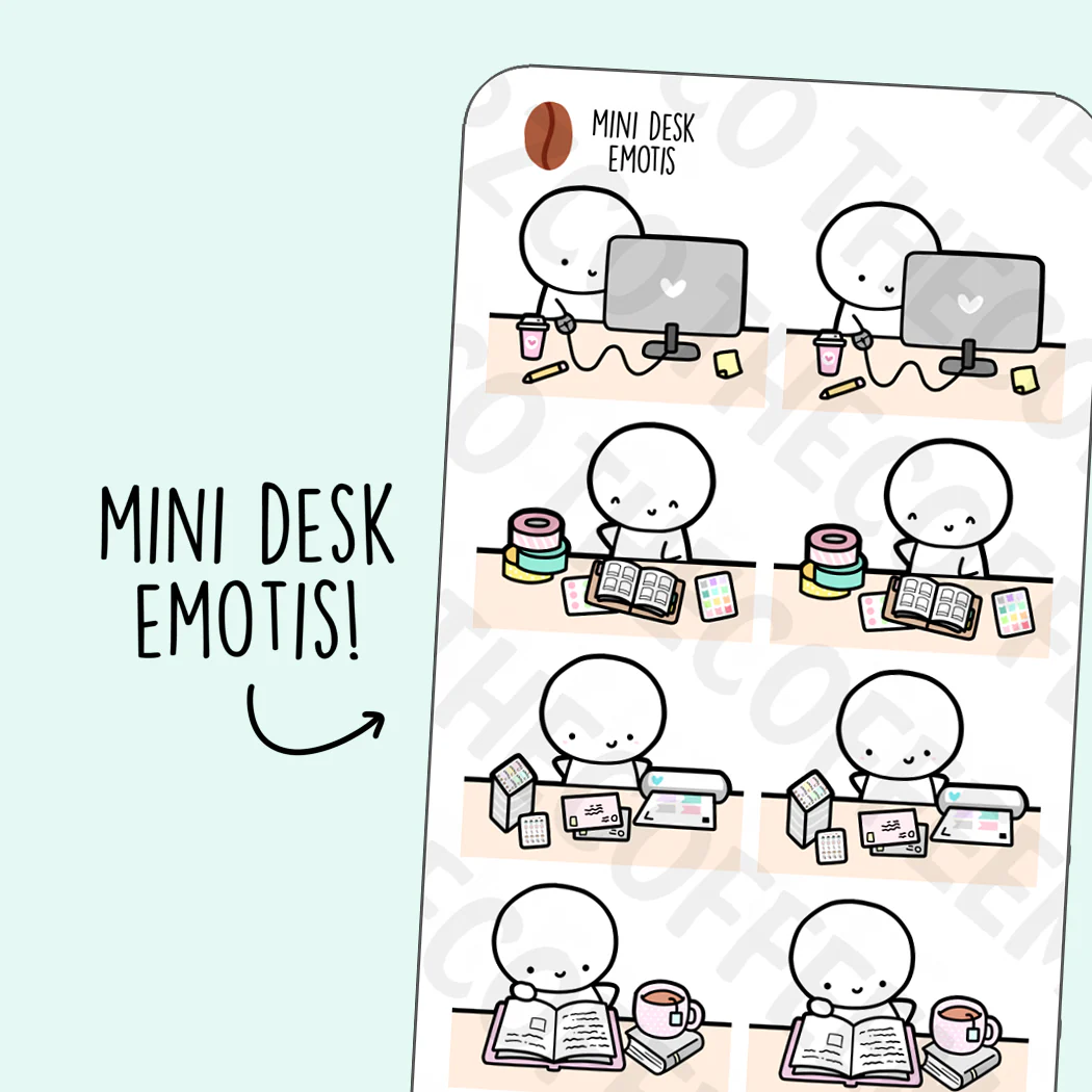 Mini Desk Emotis
