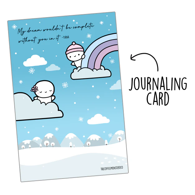 Winter Wonderland Journaling Card (4