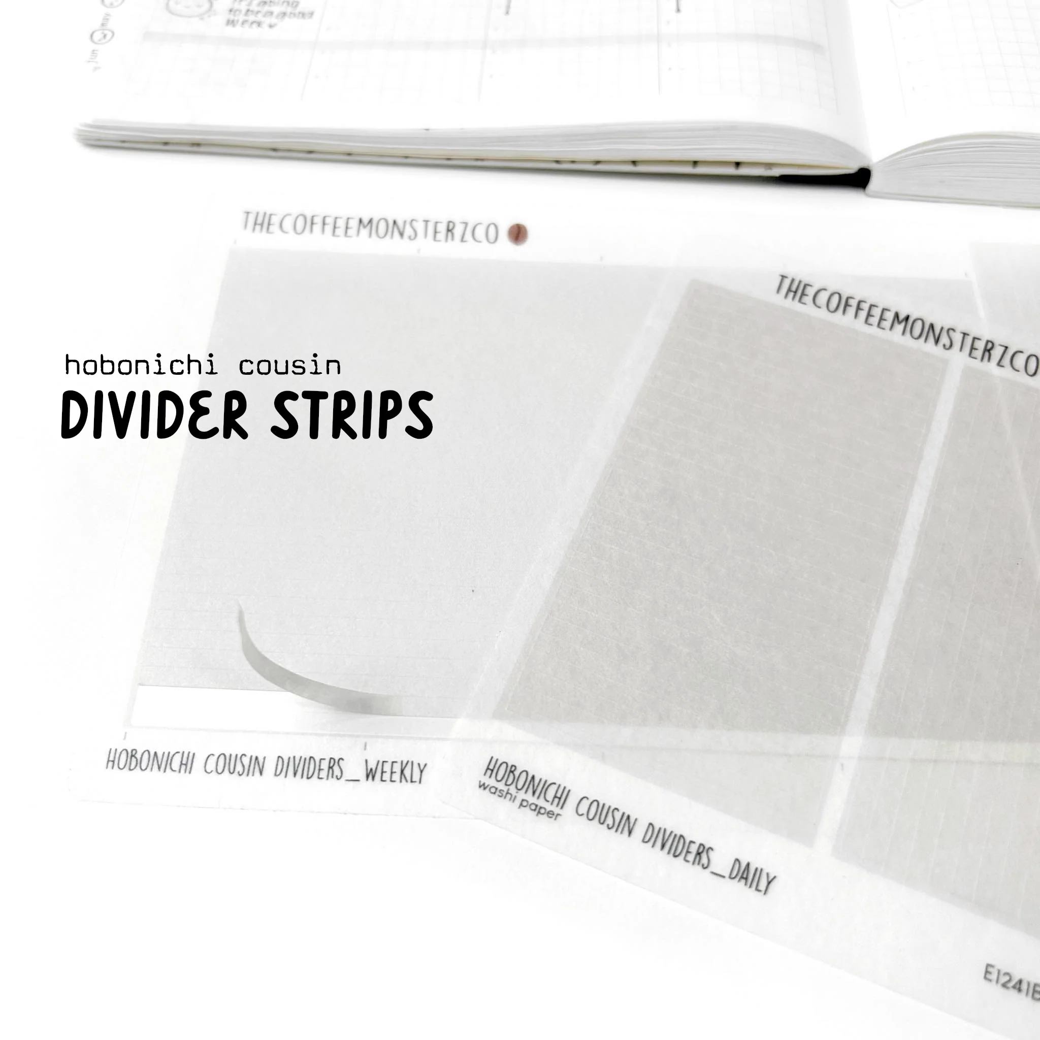 Hobonichi Cousin Dividers