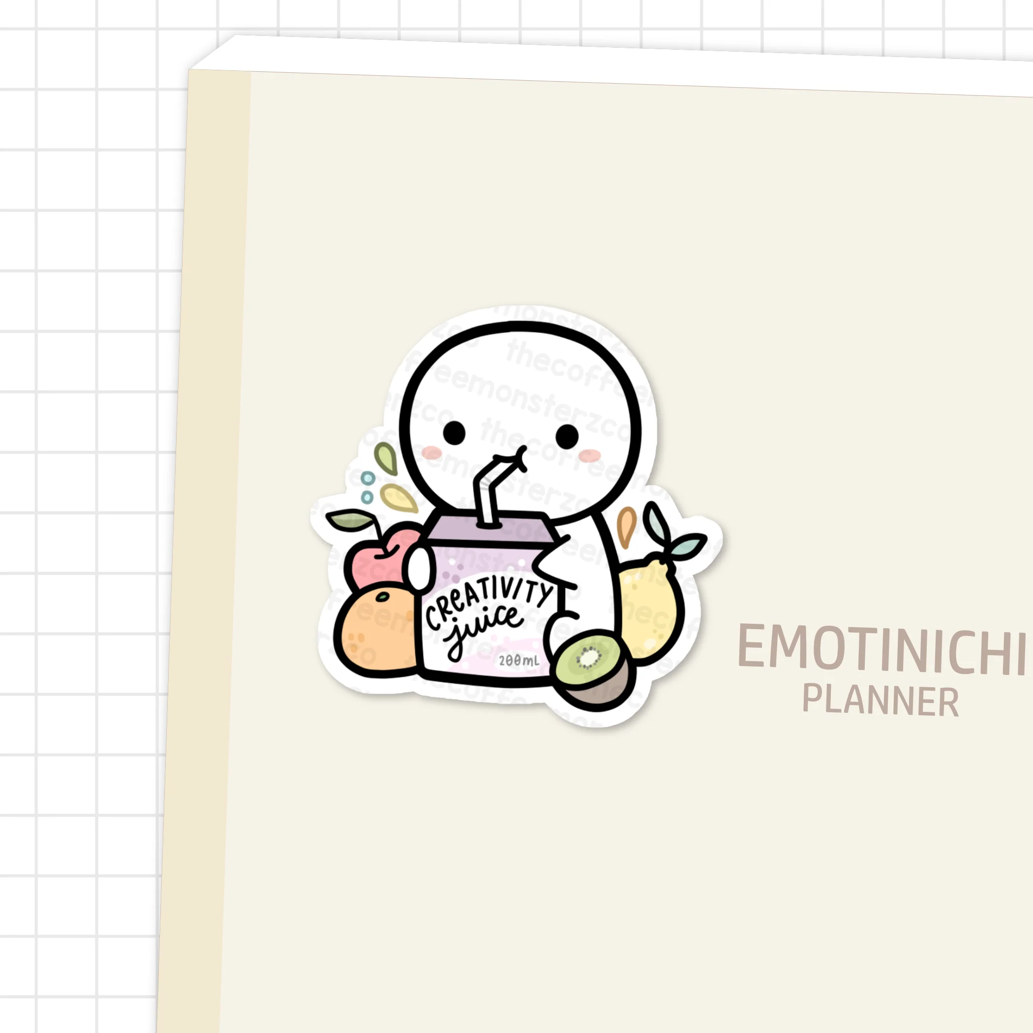 Creativity Juice - Vinyl Sticker
