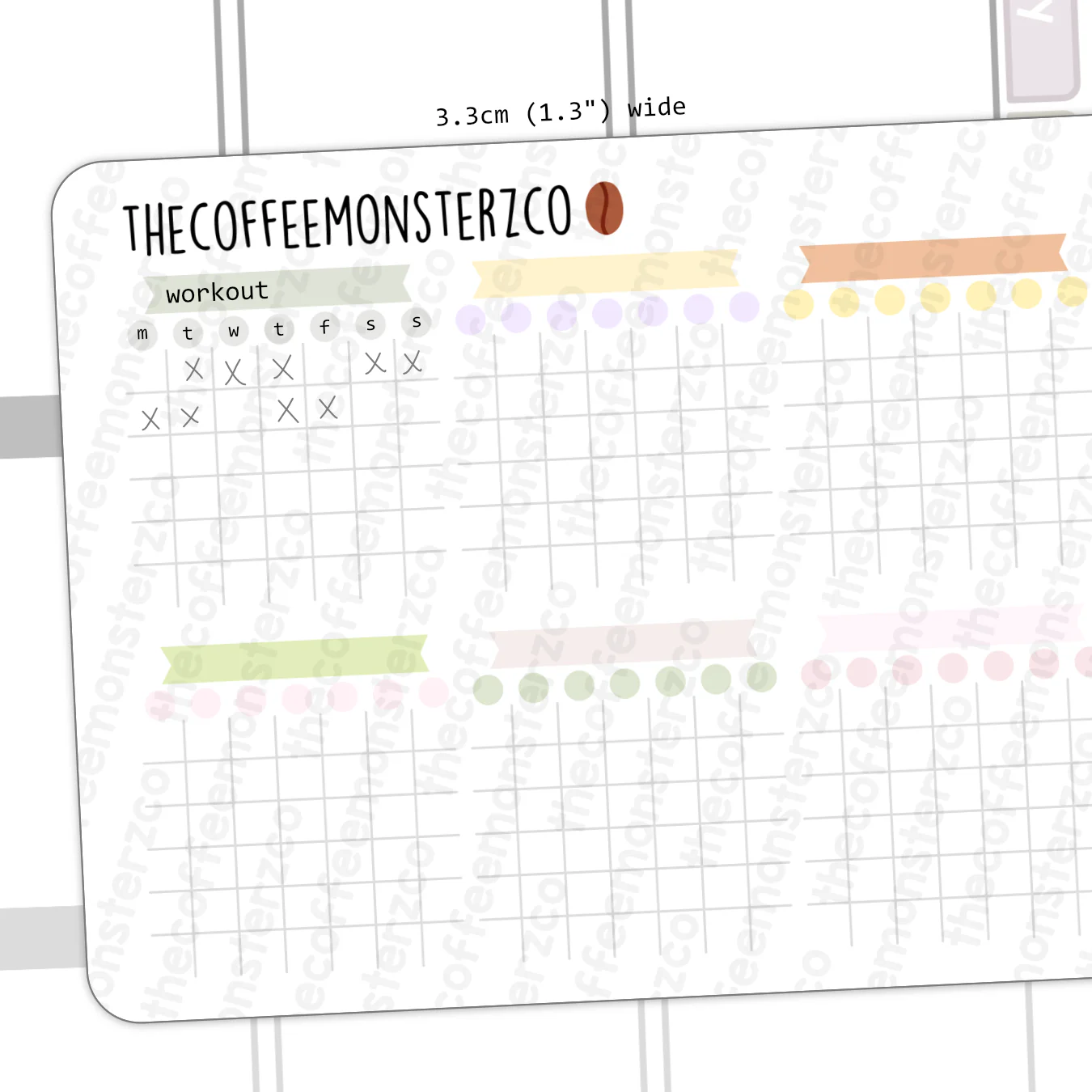 2024 Monthly Habit Trackers Part 1