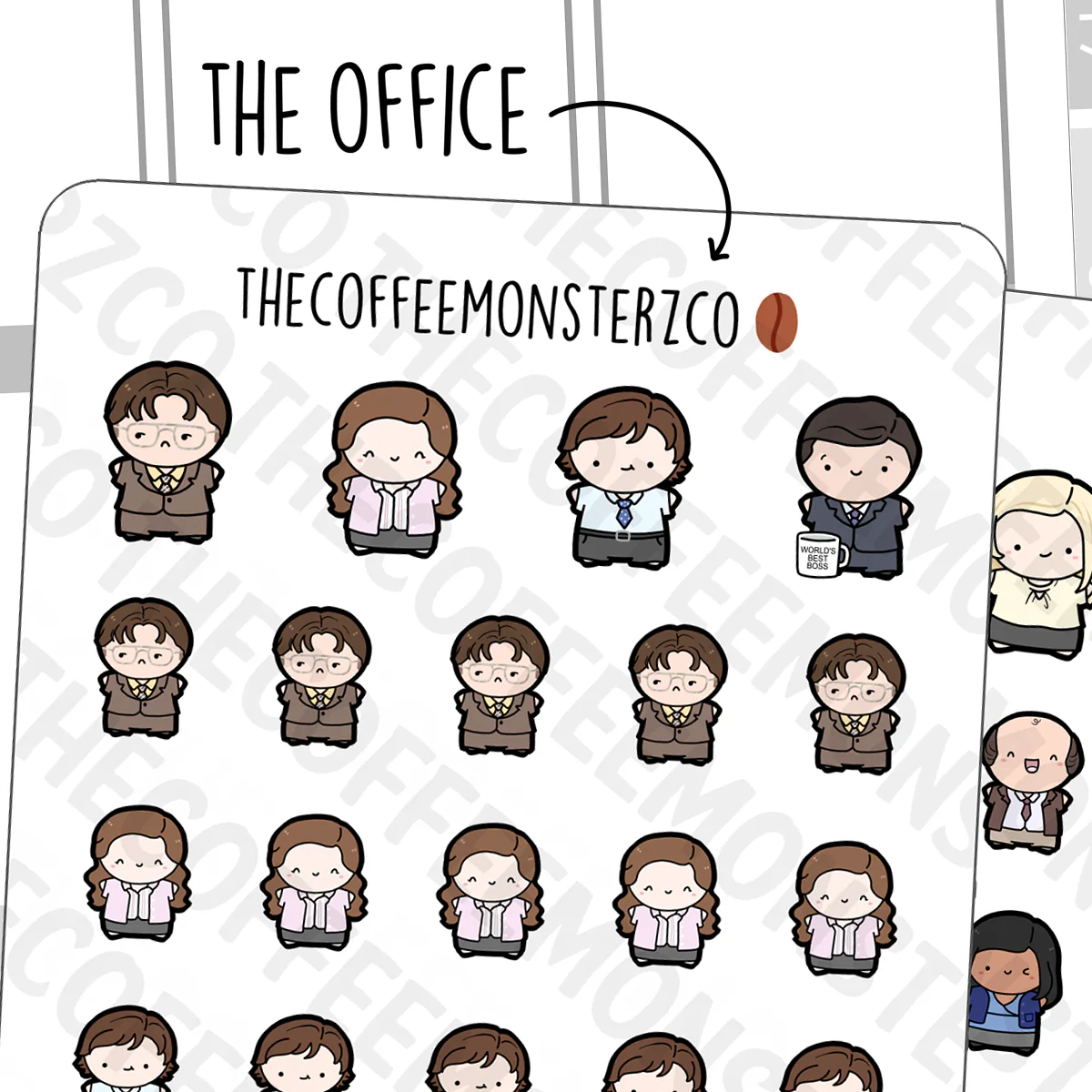 The Office Emotis