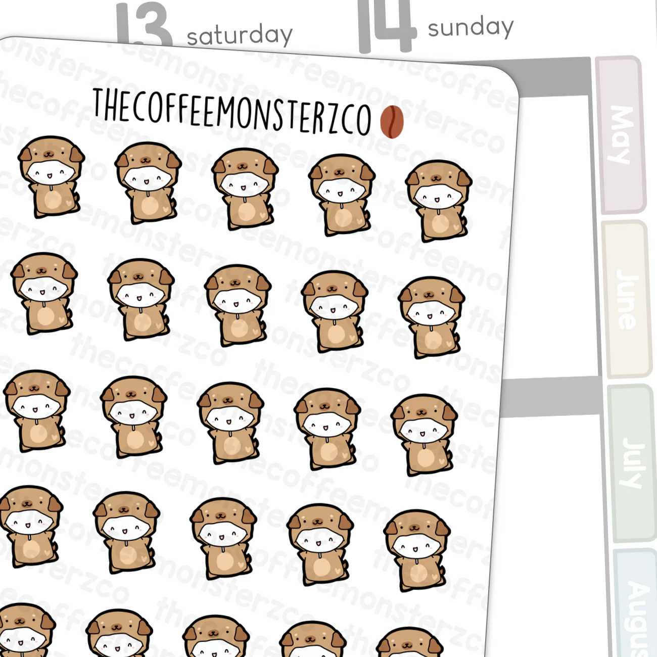 Dog Onesie Emotis (FINAL STOCK)
