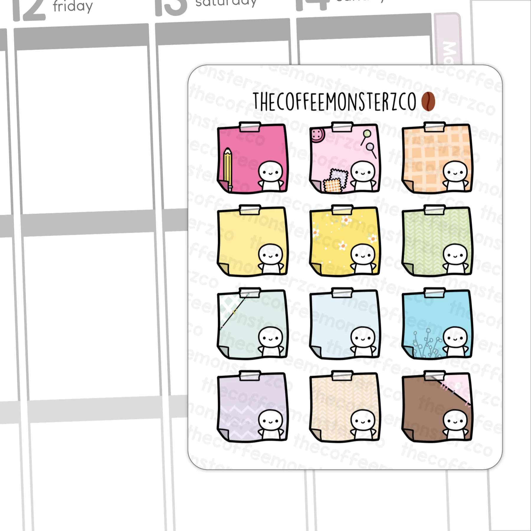 Be Bold Functional Stickers