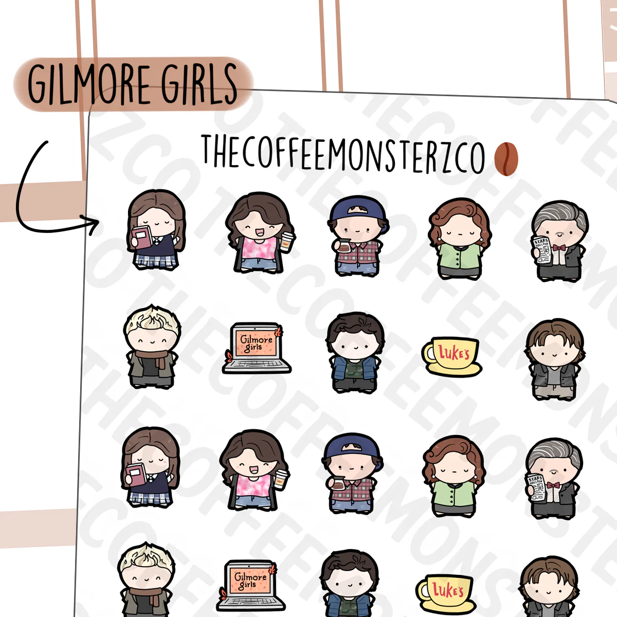 Gilmore Girls Emotis