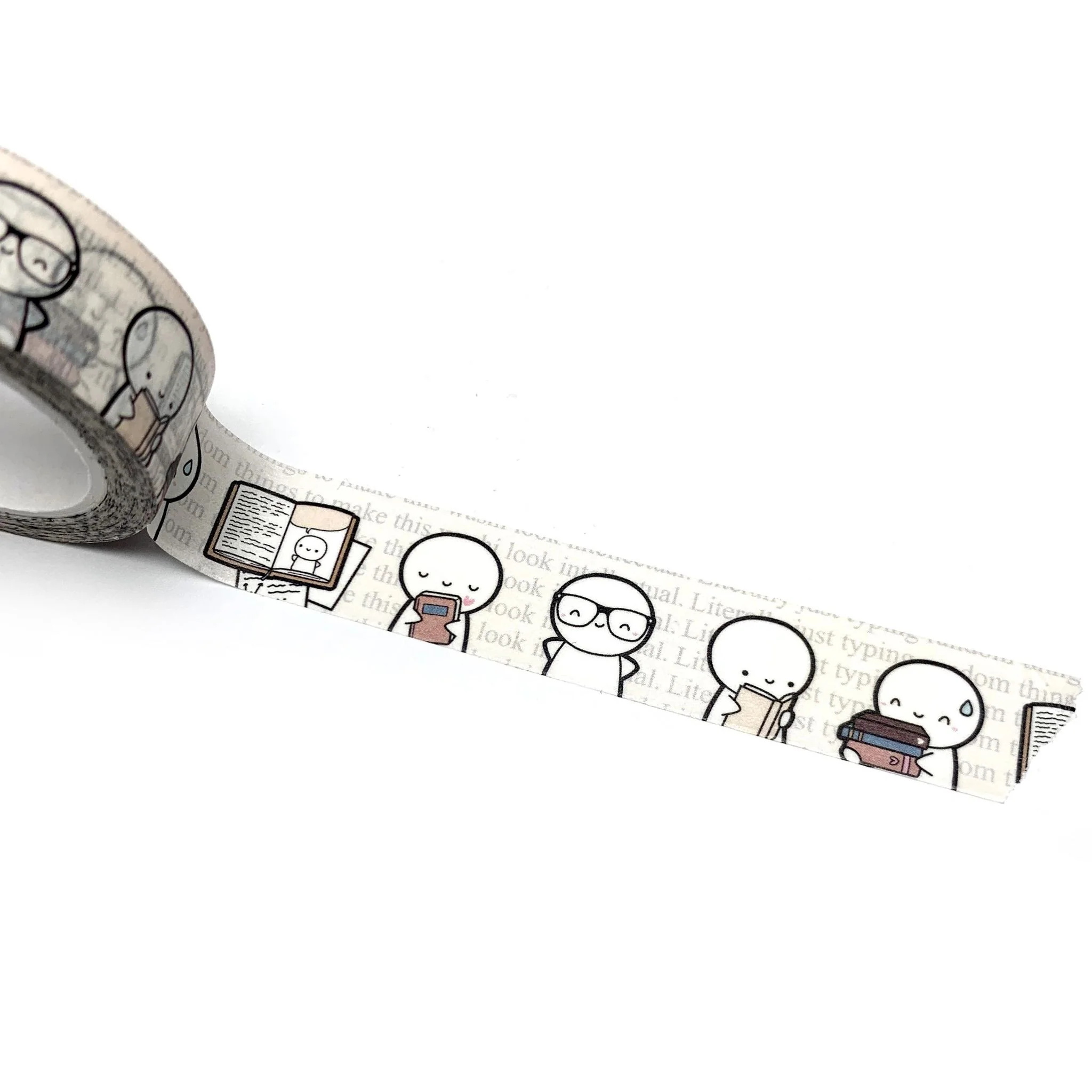 Book Nerd 1.0 Washi Tape - 15mm