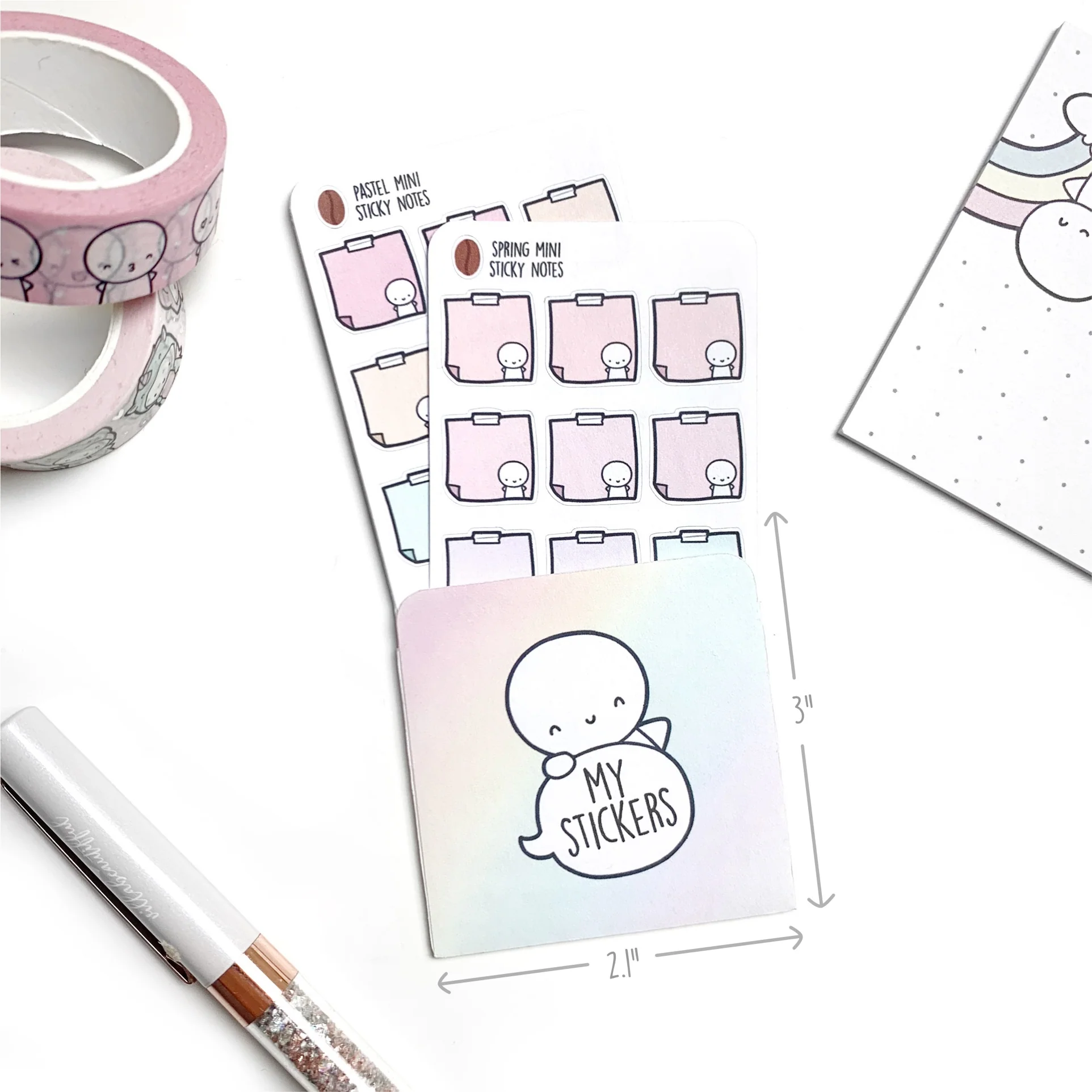 Mini Hobonichi Pocket (does not come with the stickers inside!)