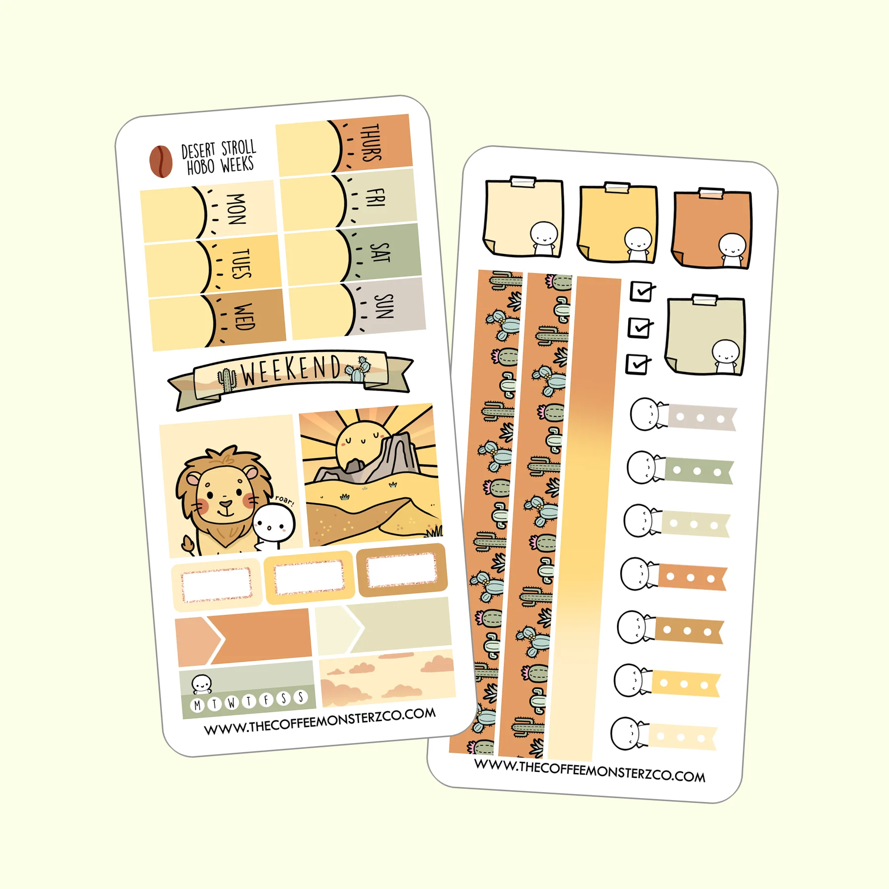 Desert Stroll Hobonichi Weeks Kit