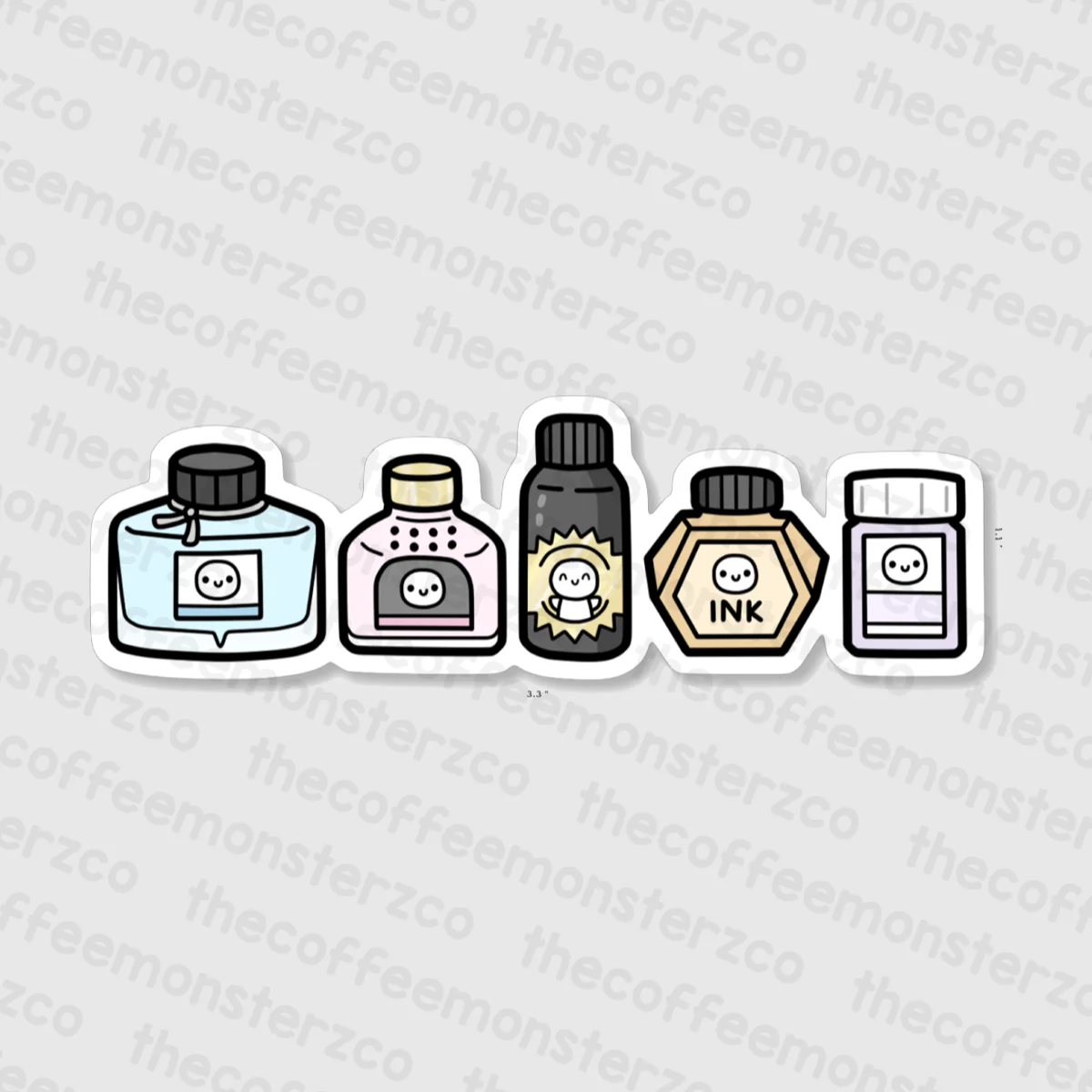 Fountain Pen - Vinyl Sticker