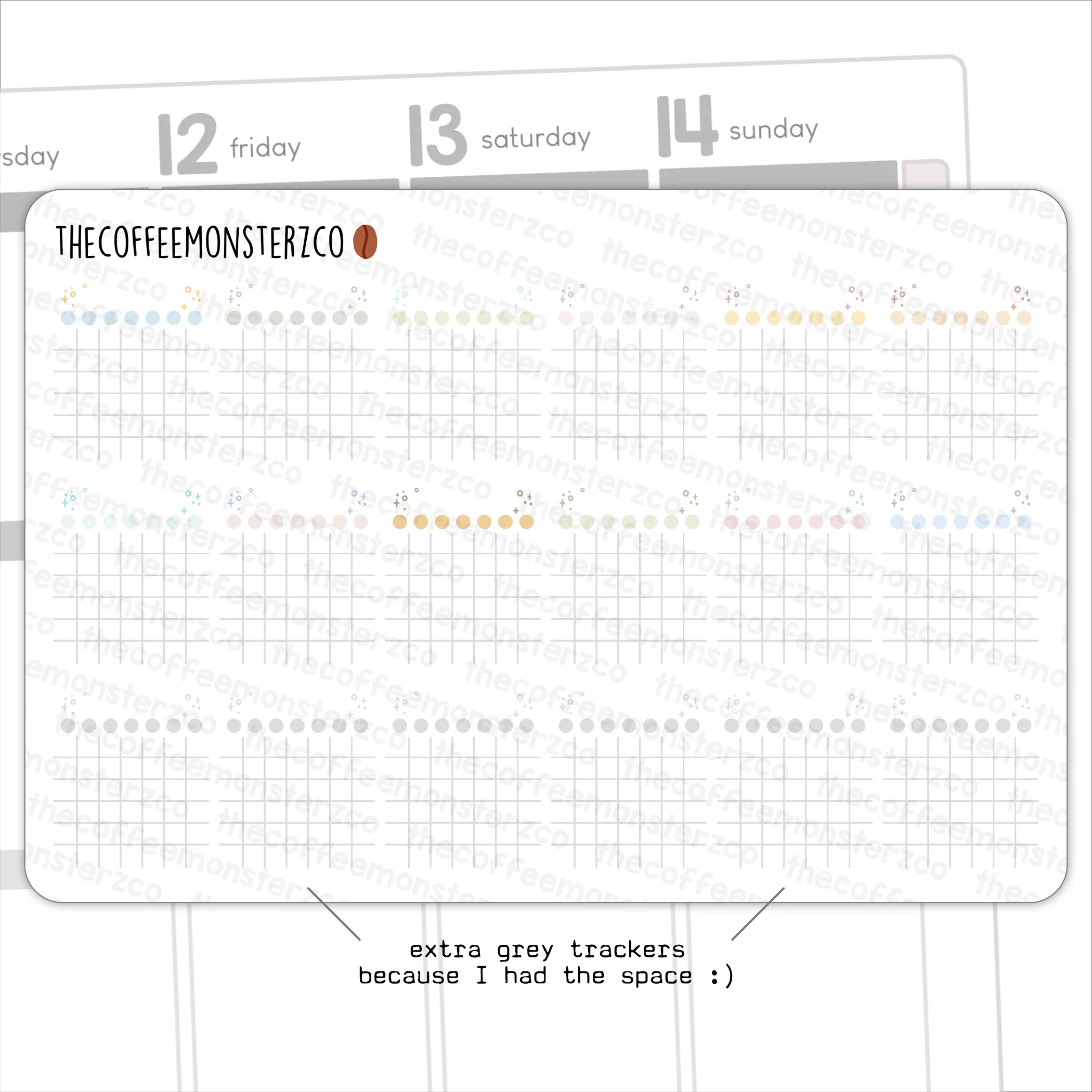 2025 Small Monthly Habit Tracker