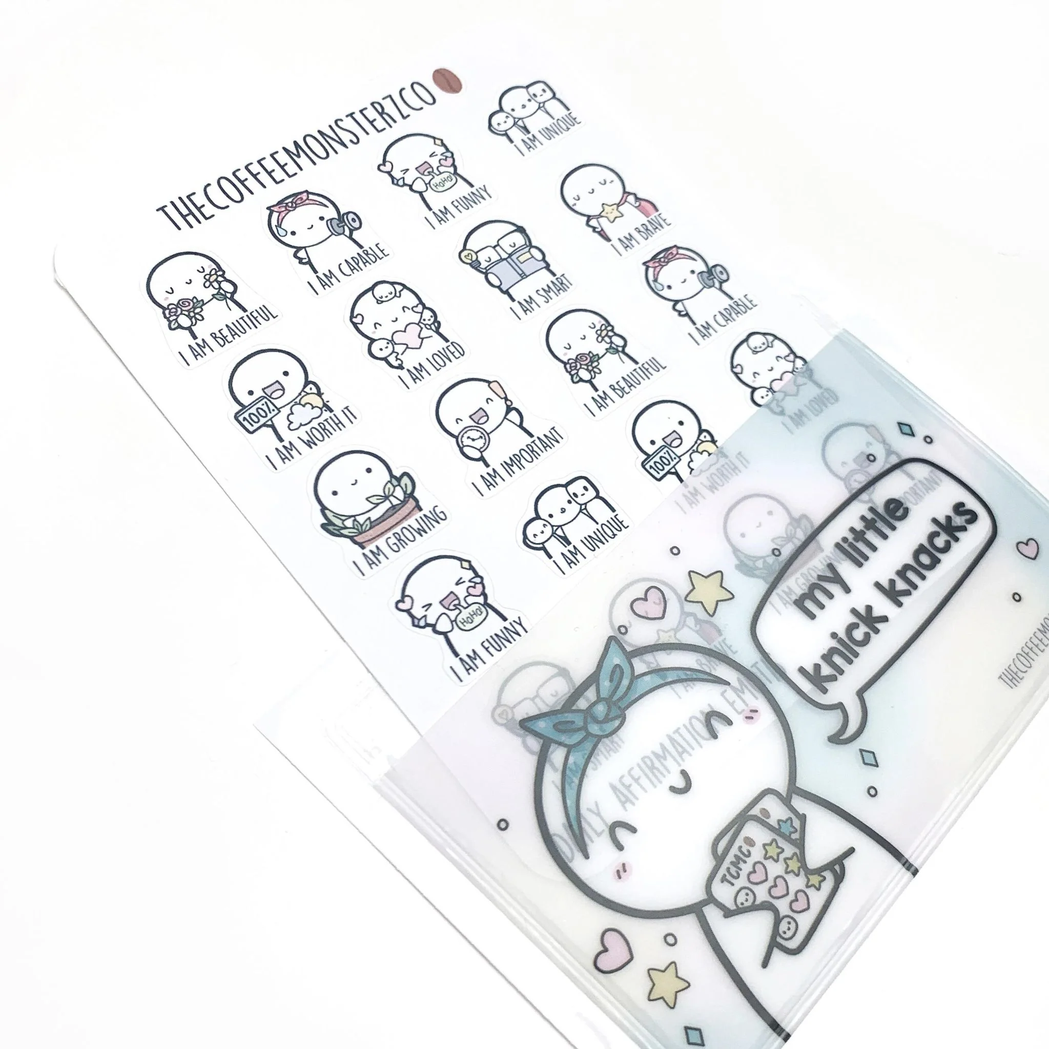 Little Knick Knacks - Adhesive Sticky Pocket