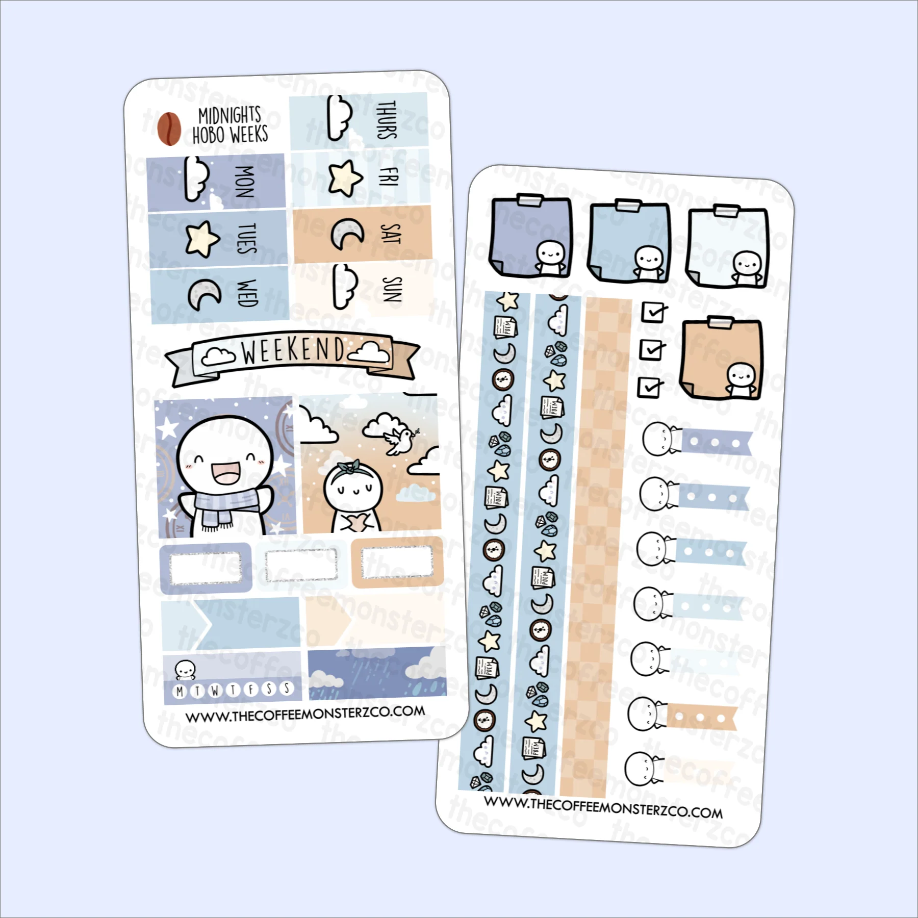 Midnights Hobonichi Weeks Kit