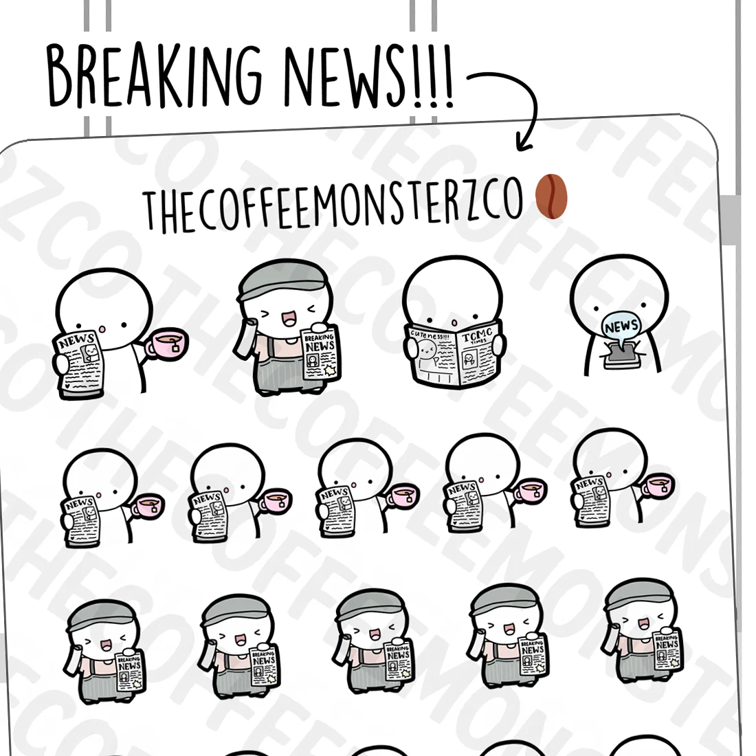 Breaking News Emotis