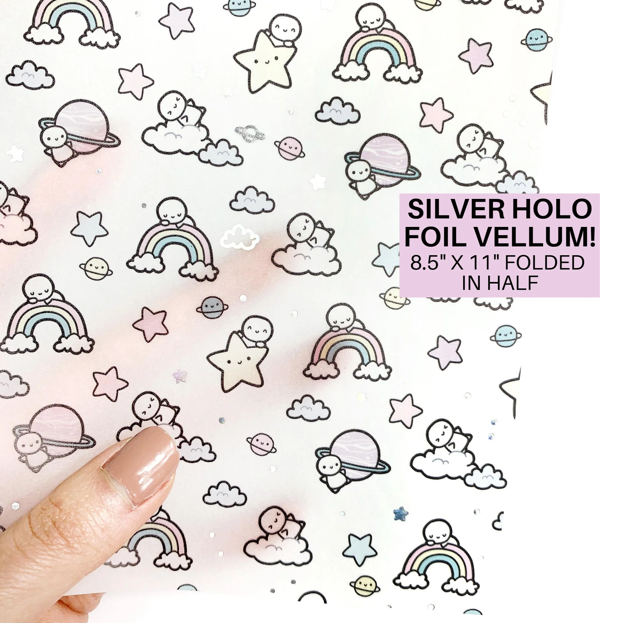 Twinkle Twinkle Emoti - Vellum Paper