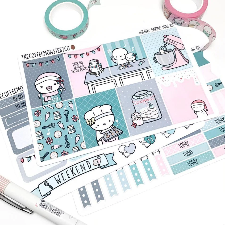 Holiday Baking Emoti Mini Kit